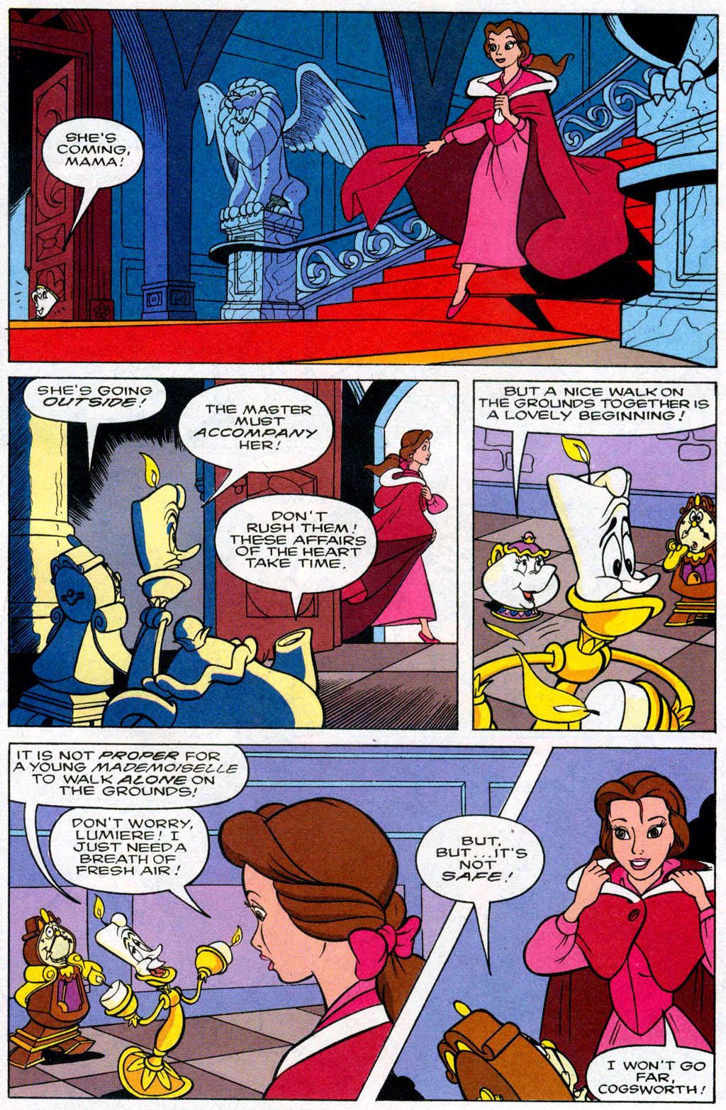 Read online Disney's Beauty and the Beast comic -  Issue #3 - 4