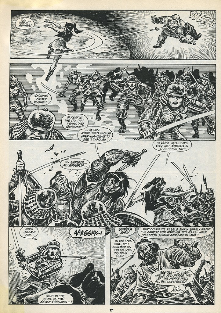 Read online The Savage Sword Of Conan comic -  Issue #195 - 19