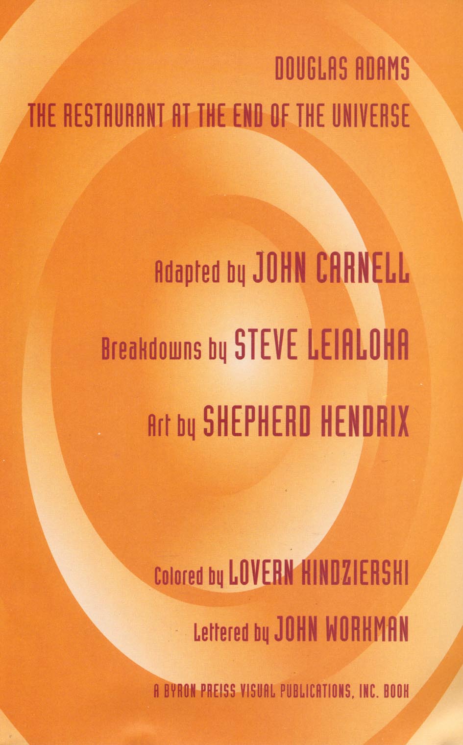 Read online The Restaurant at the End of the Universe comic -  Issue #2 - 3