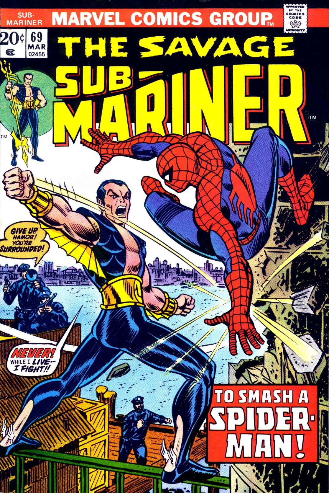 Read online The Sub-Mariner comic -  Issue #69 - 1