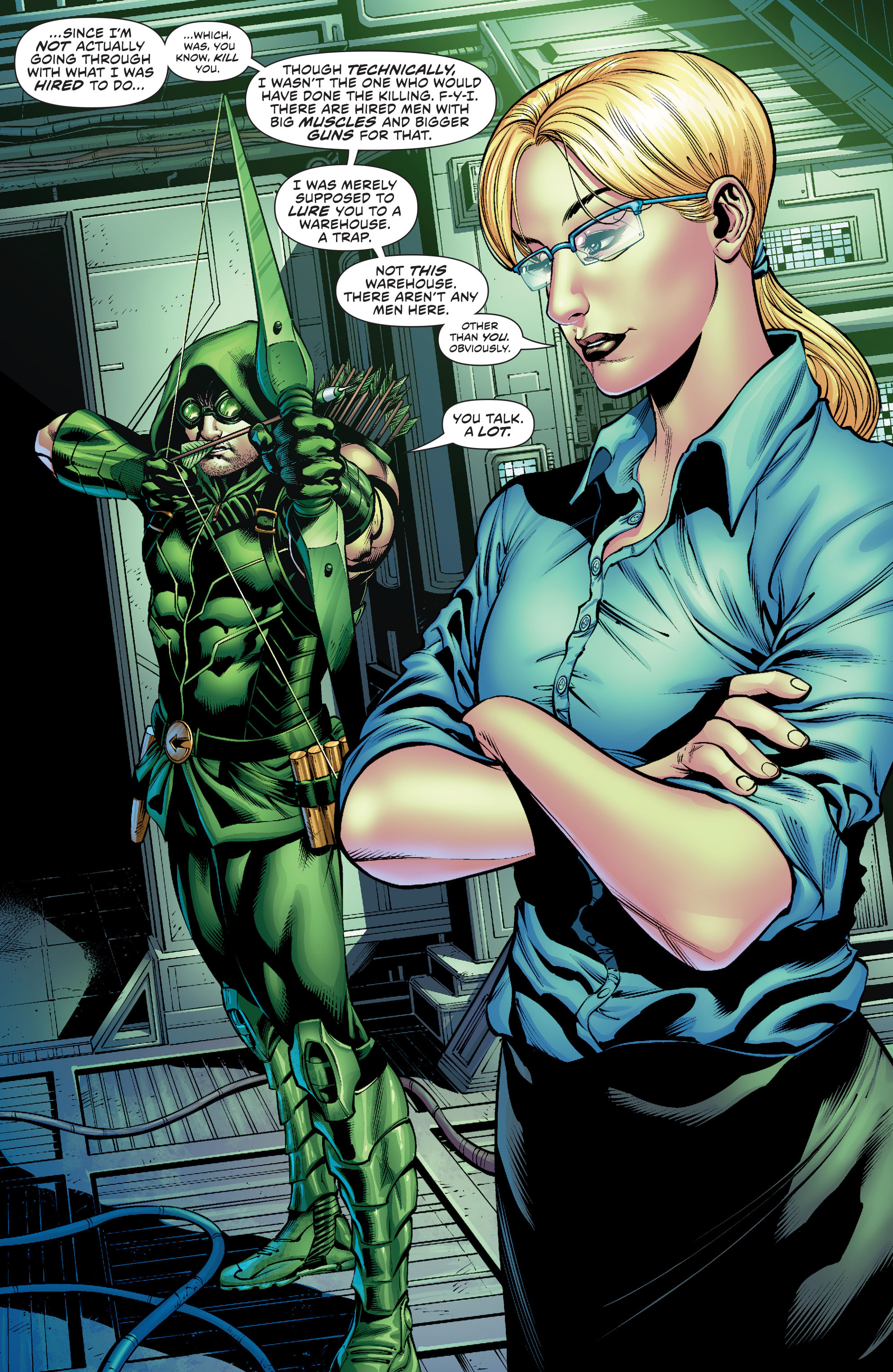 Read online Green Arrow (2011) comic -  Issue #36 - 5