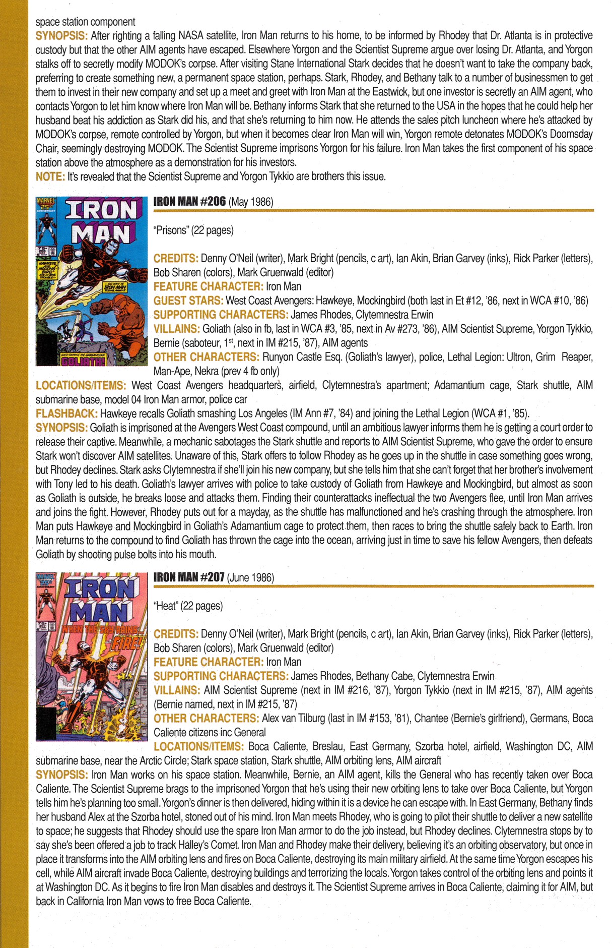 Read online Official Index to the Marvel Universe comic -  Issue #6 - 40
