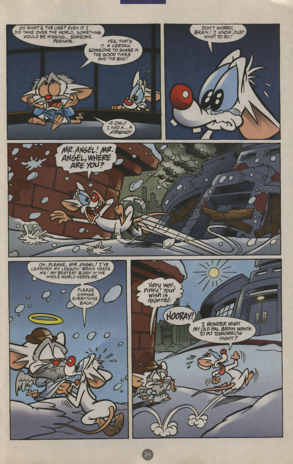 Read online Pinky and The Brain comic -  Issue #19 - 24
