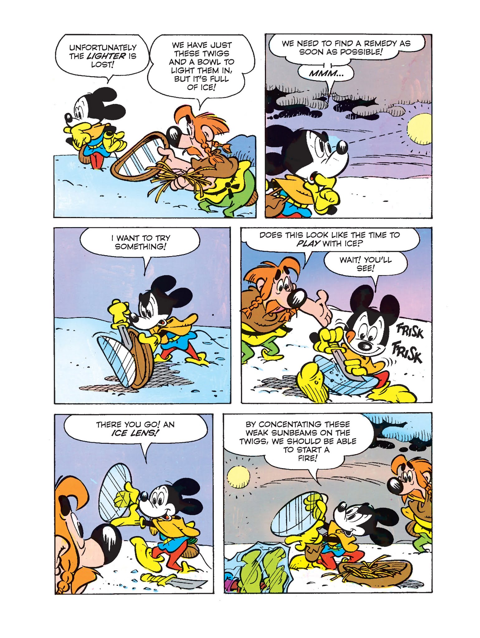 Read online Mickey Mouse in the Sword of Ice comic -  Issue #4 - 32