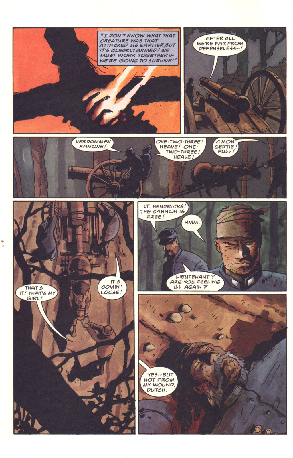 Read online Predator: Hell Come A-Walkin' comic -  Issue #2 - 8