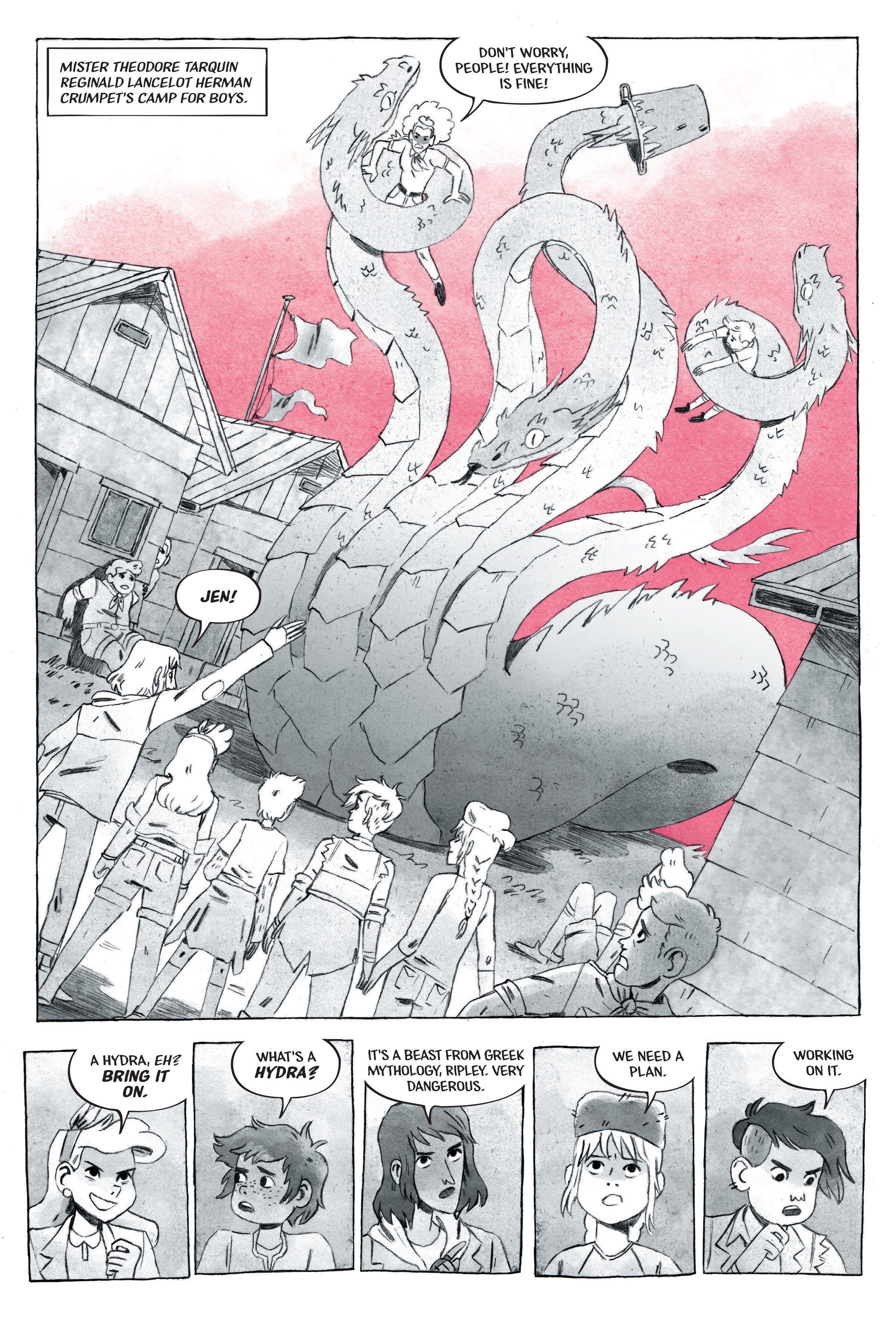 Read online Lumberjanes: The Shape of Friendship comic -  Issue # TPB - 7