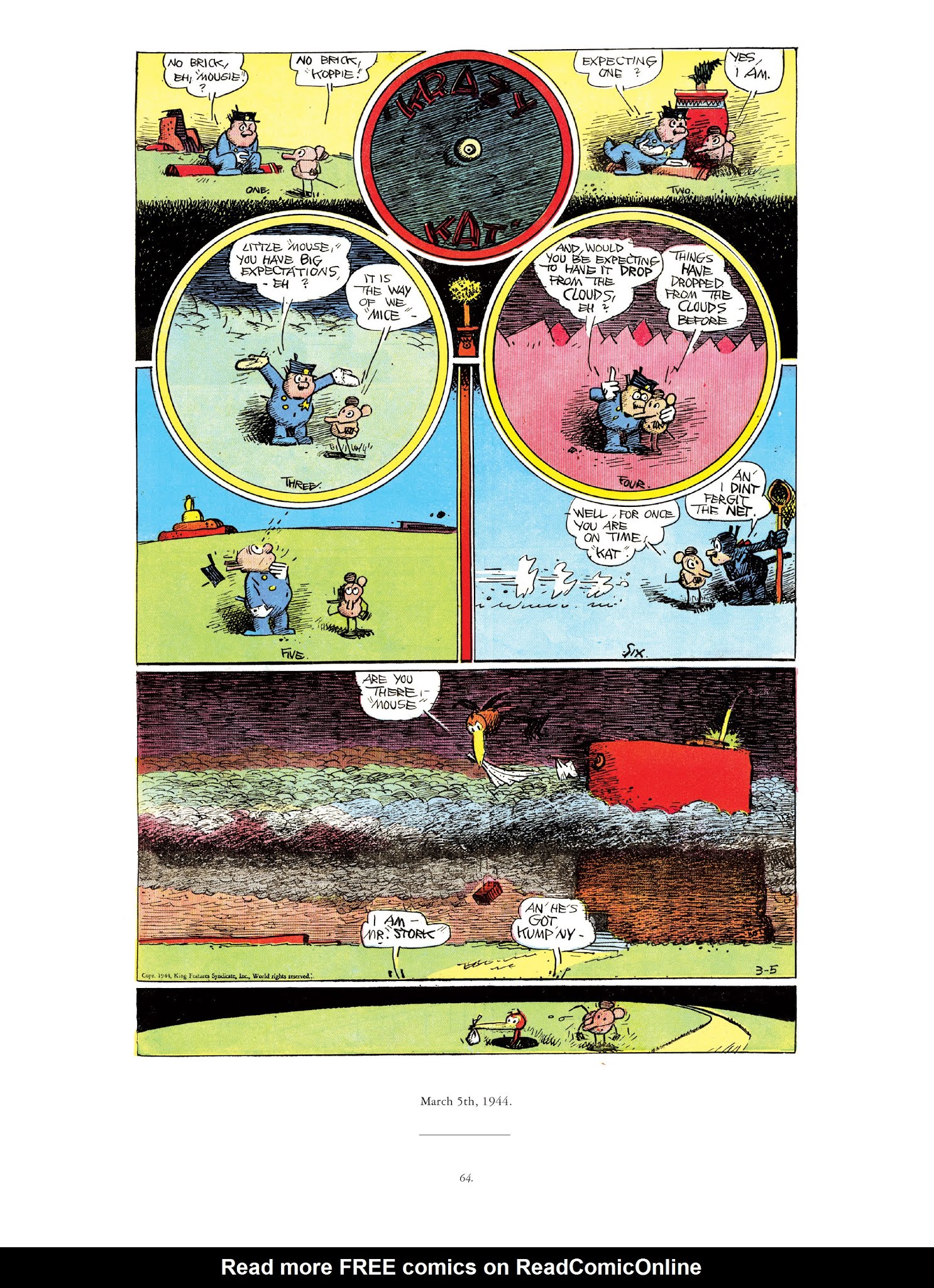 Read online Krazy & Ignatz comic -  Issue # TPB 13 - 90
