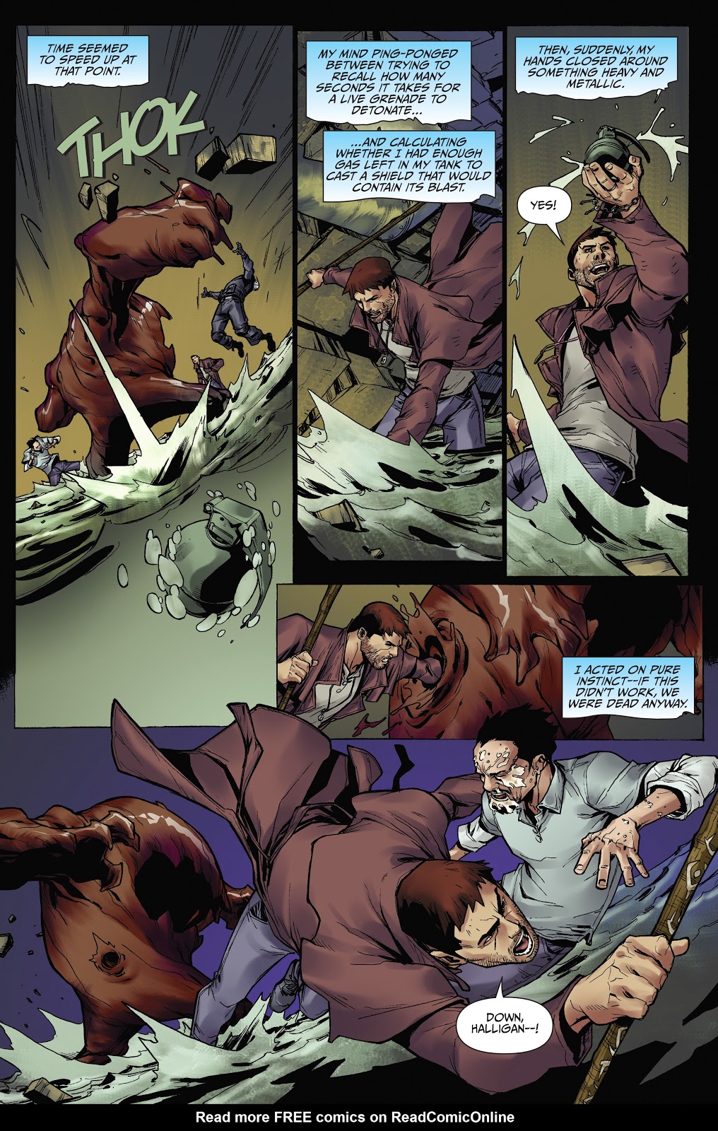 Jim Butcher's The Dresden Files: Down Town issue 6 - Page 19