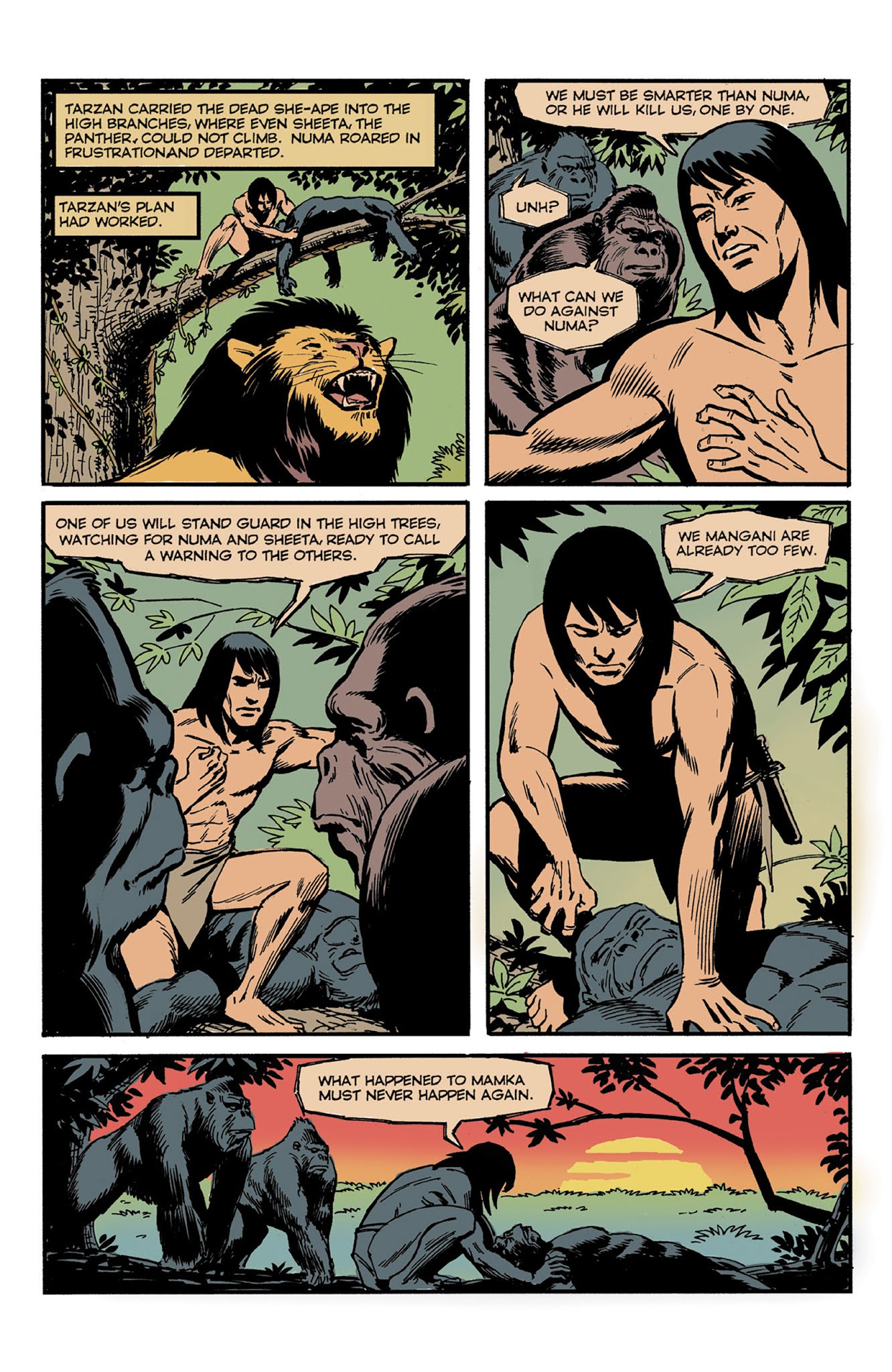 Read online Edgar Rice Burroughs' Jungle Tales of Tarzan comic -  Issue # TPB (Part 1) - 96