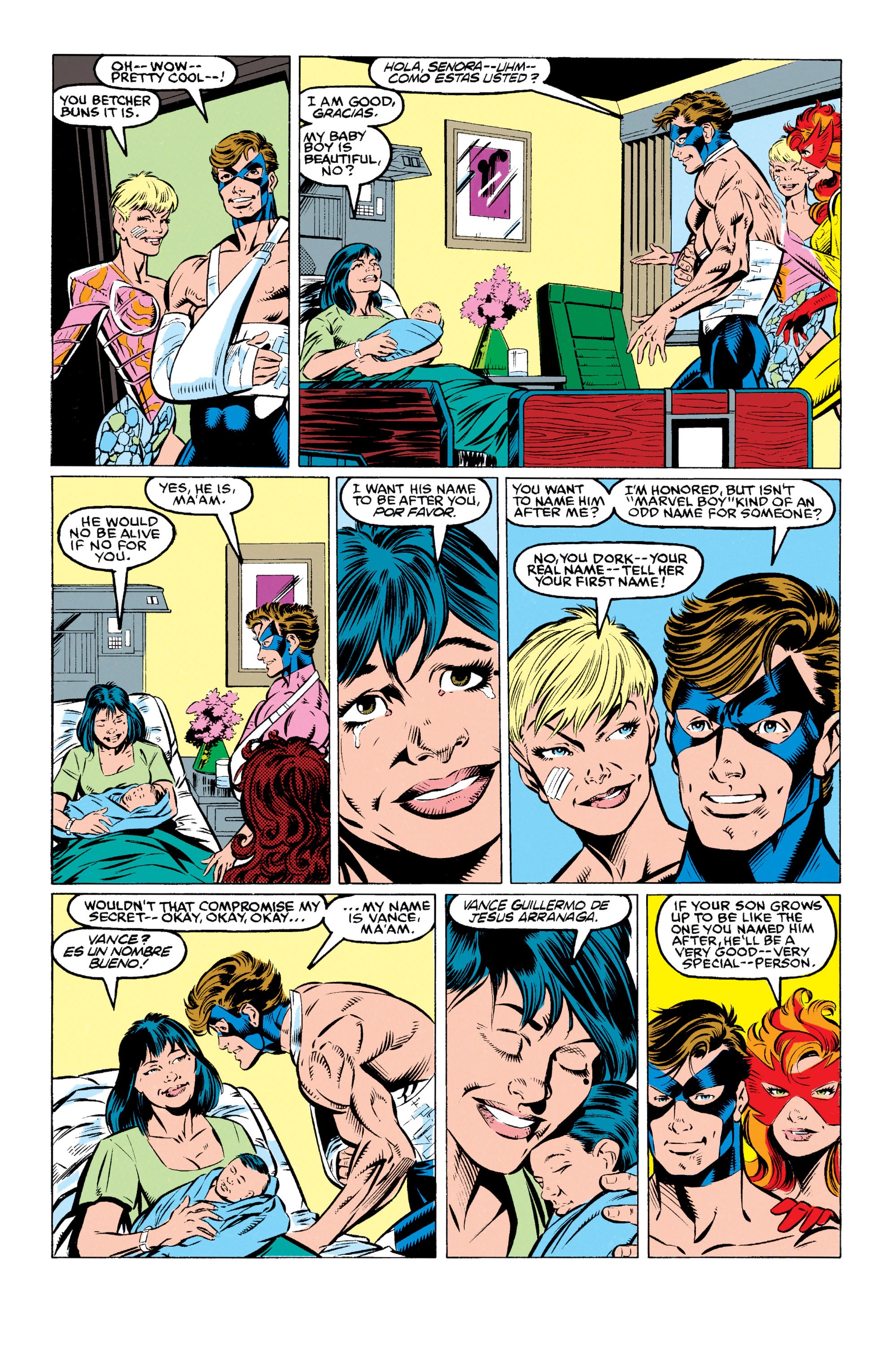Read online The New Warriors comic -  Issue #17 - 21