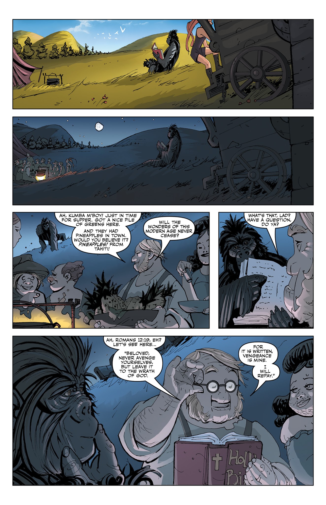 Read online Six-Gun Gorilla: Long Days of Vengeance comic -  Issue #5 - 5