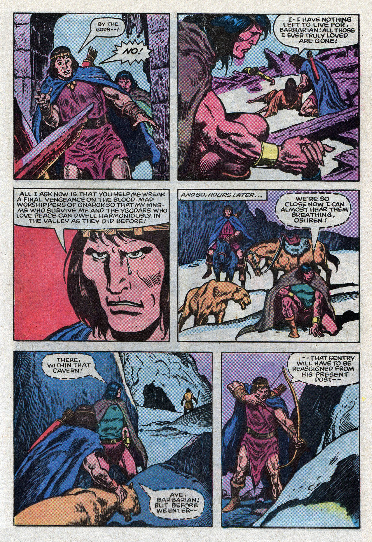 Read online Conan the Barbarian (1970) comic -  Issue #151 - 24