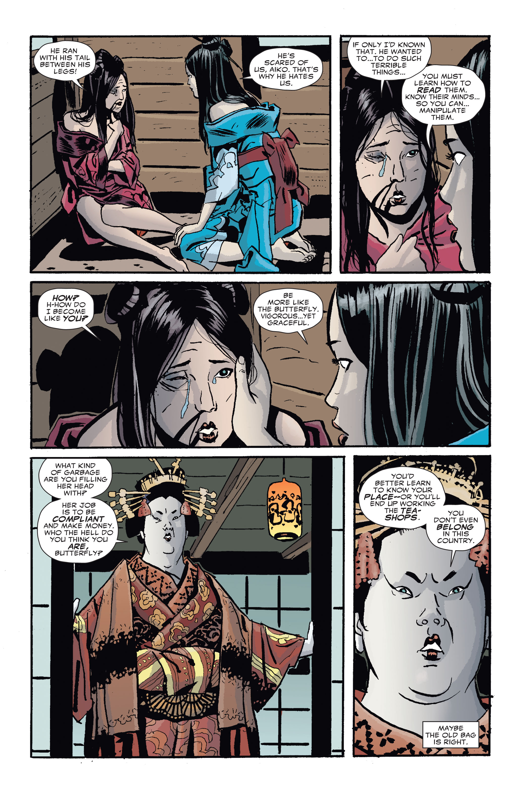 Read online 5 Ronin (2011) comic -  Issue #4 - 9
