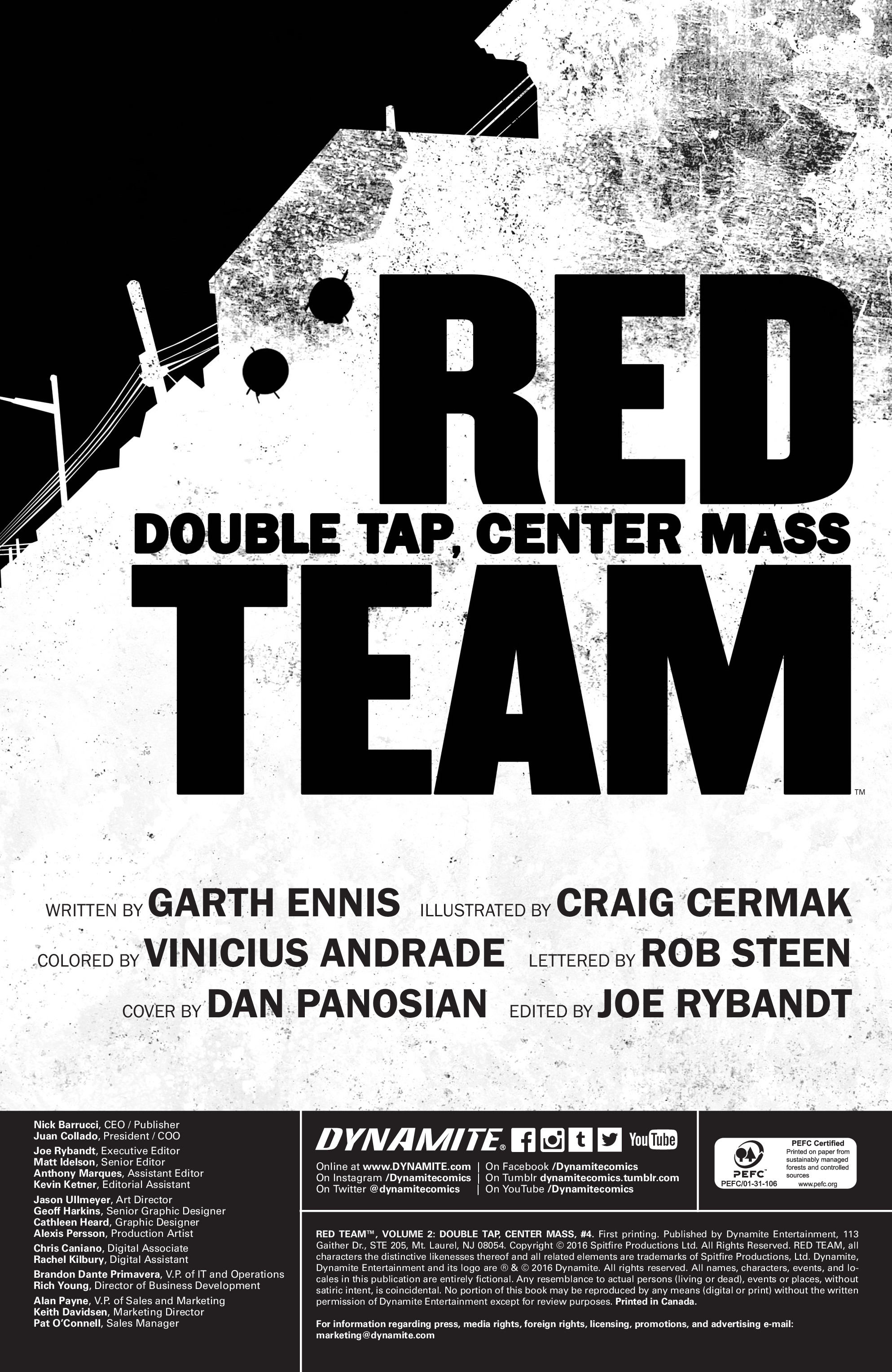 Read online Red Team: Double Tap, Center Mass comic -  Issue #4 - 2