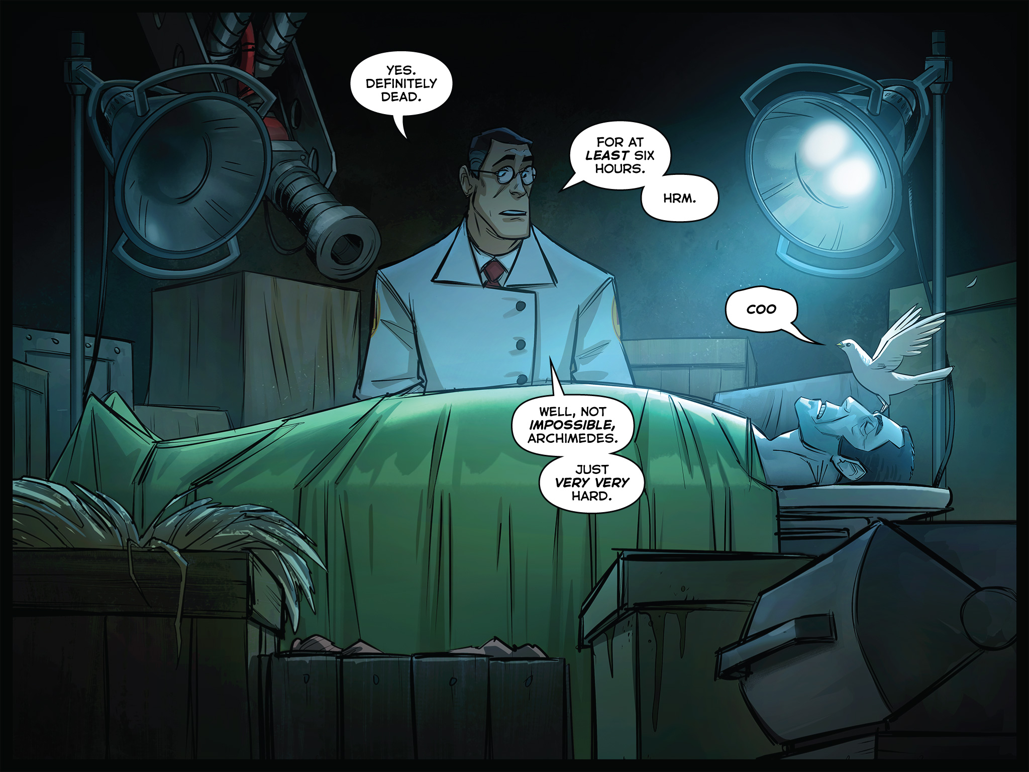 Read online Team Fortress 2 comic -  Issue #5 - 60