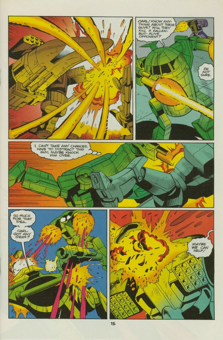 Read online Battletech: Fallout comic -  Issue #3 - 18