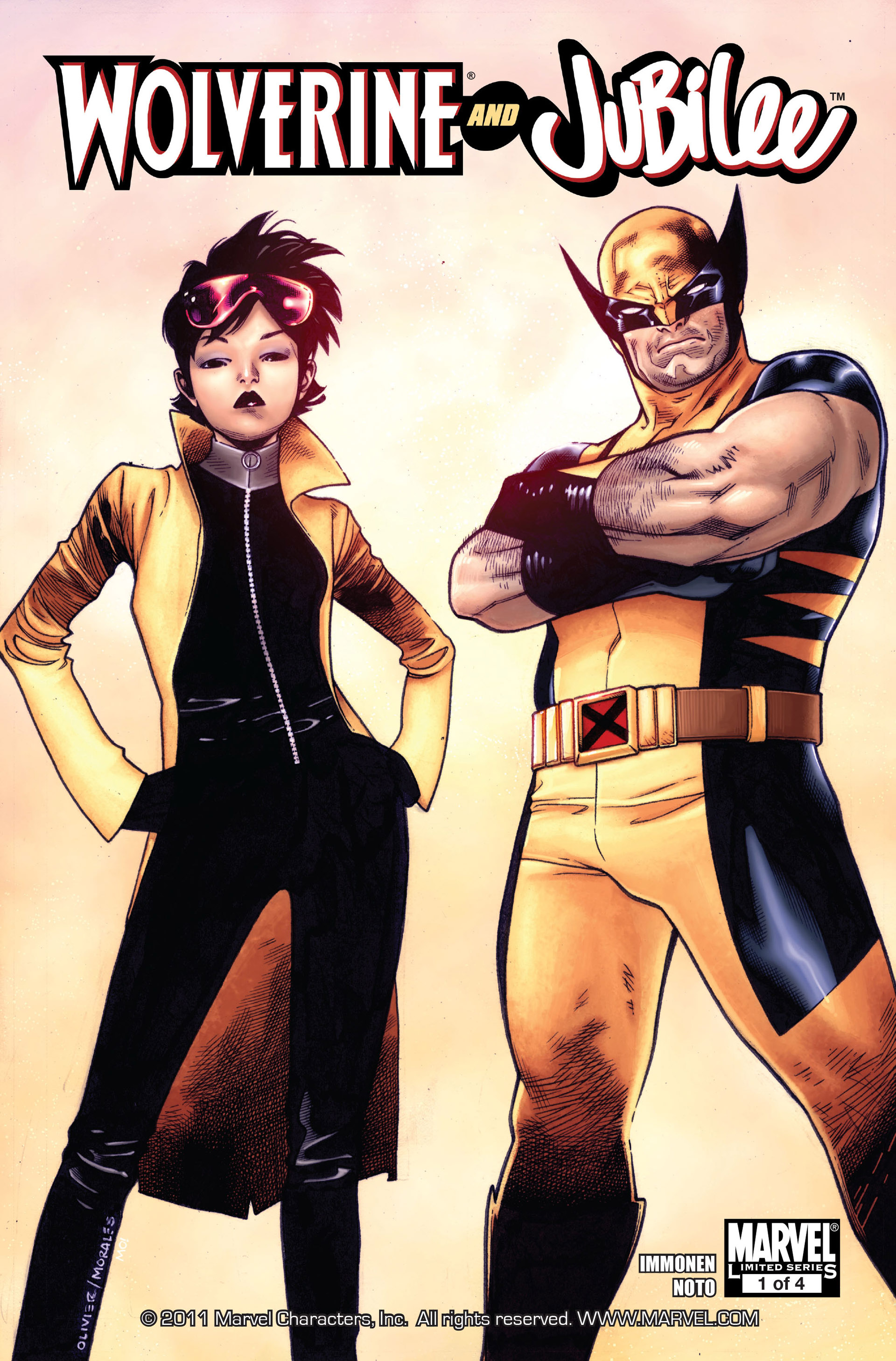 Read online Wolverine And Jubilee comic -  Issue #1 - 1