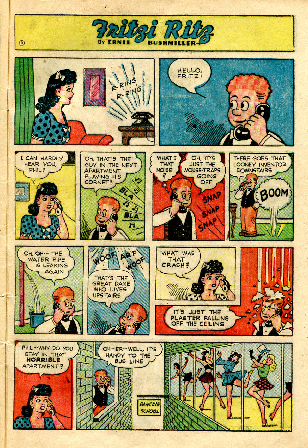 Read online Fritzi Ritz (1953) comic -  Issue #35 - 22