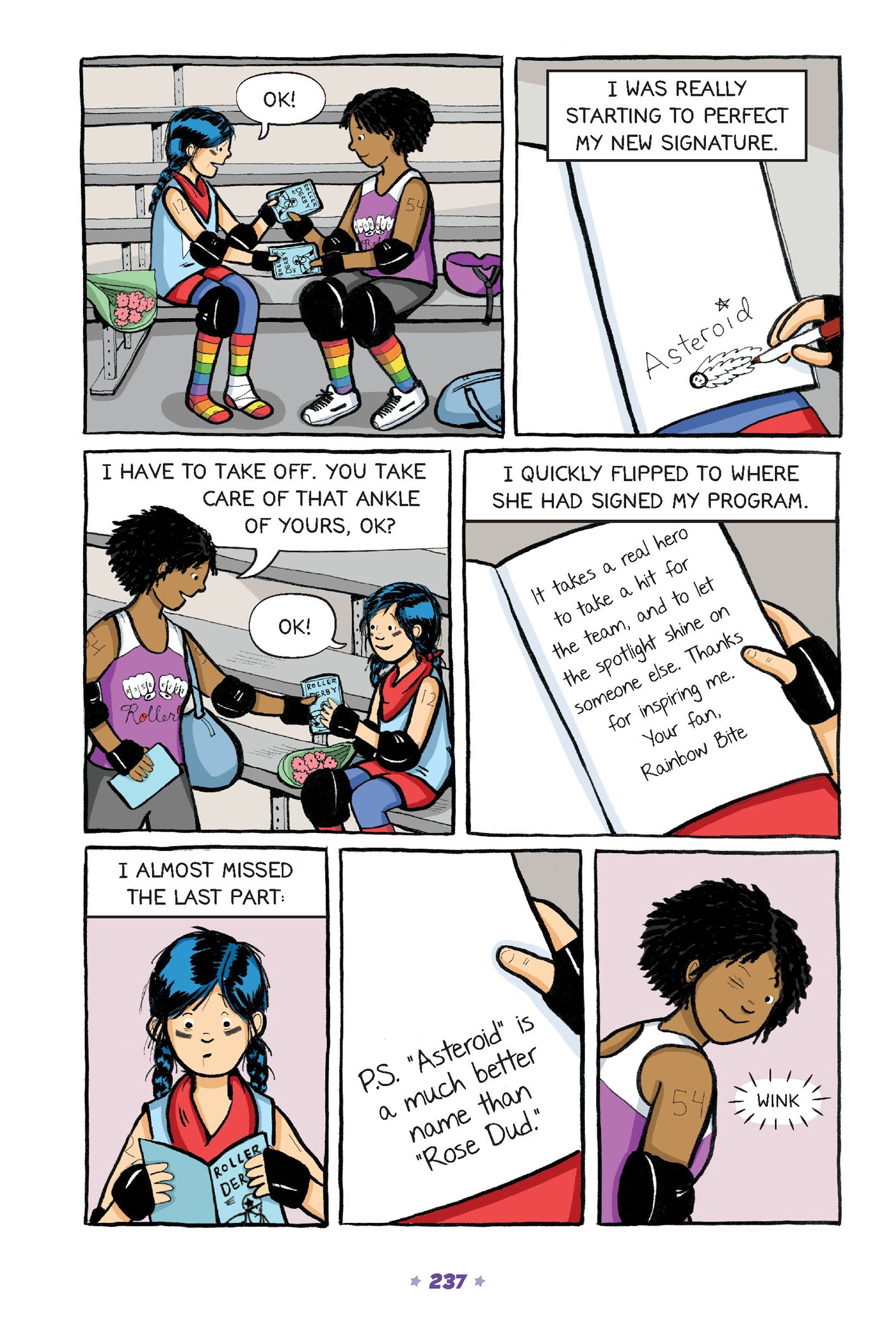 Read online Roller Girl comic -  Issue # TPB (Part 3) - 34