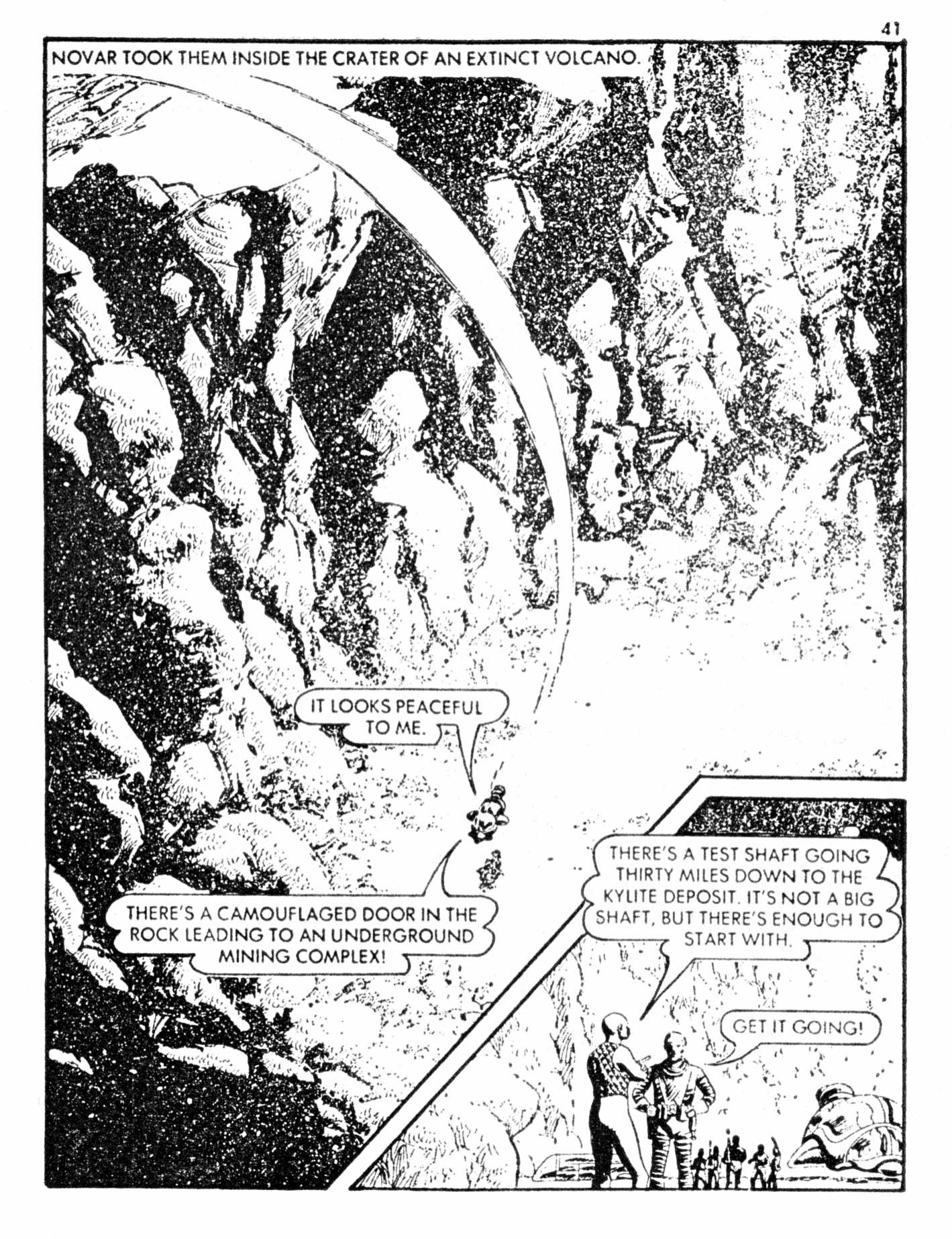 Read online Starblazer comic -  Issue #147 - 41