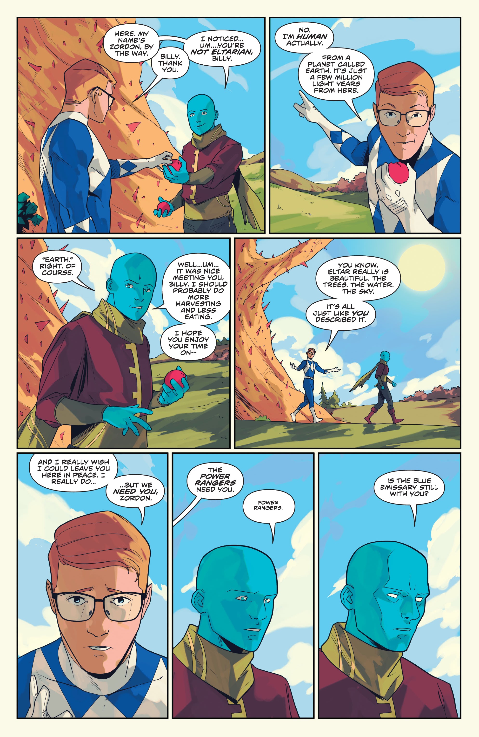 Read online Mighty Morphin comic -  Issue #14 - 19