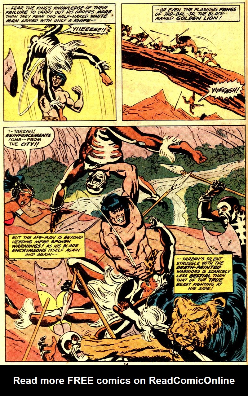 Read online Tarzan (1977) comic -  Issue # _Annual 2 - 12