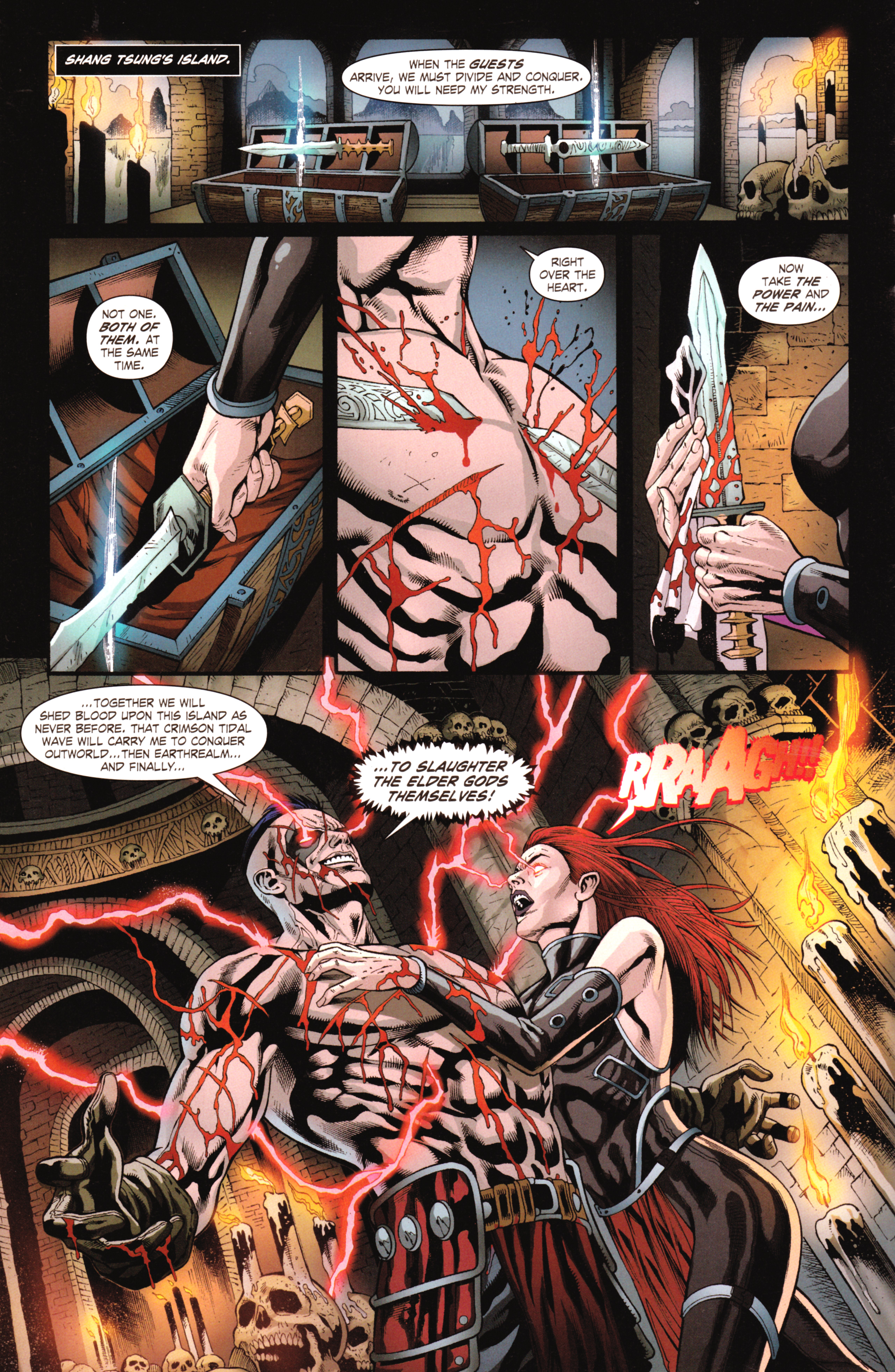 Read online Mortal Kombat X [II] comic -  Issue #8 - 16