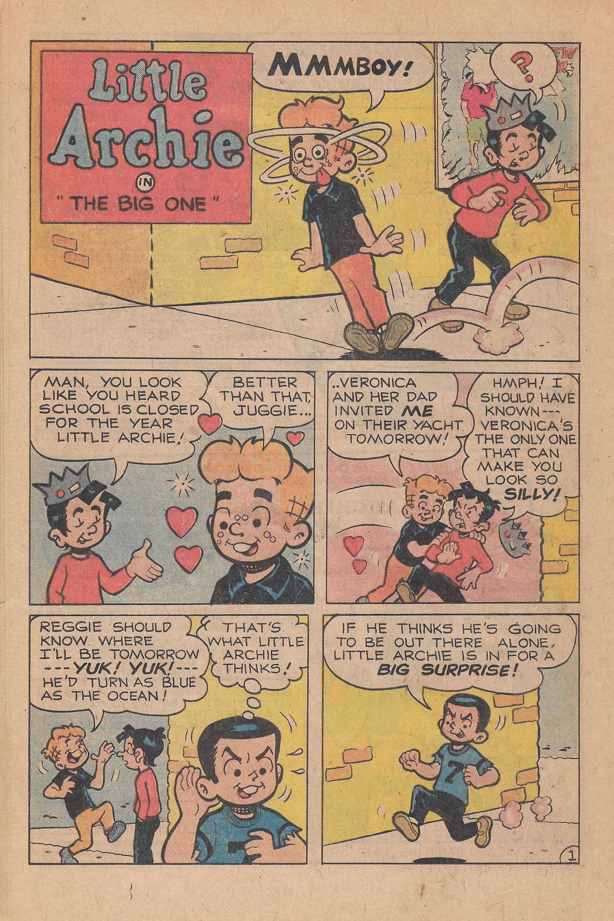 Read online Archie's TV Laugh-Out comic -  Issue #53 - 20