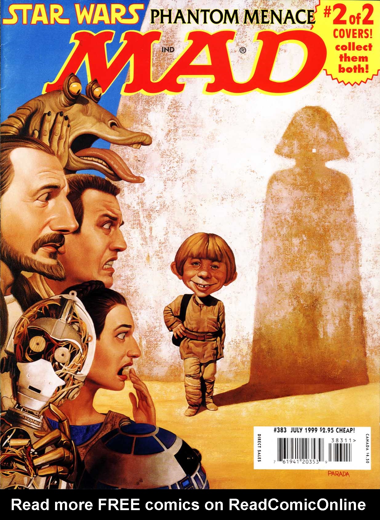 Read online MAD comic -  Issue #383 - 2