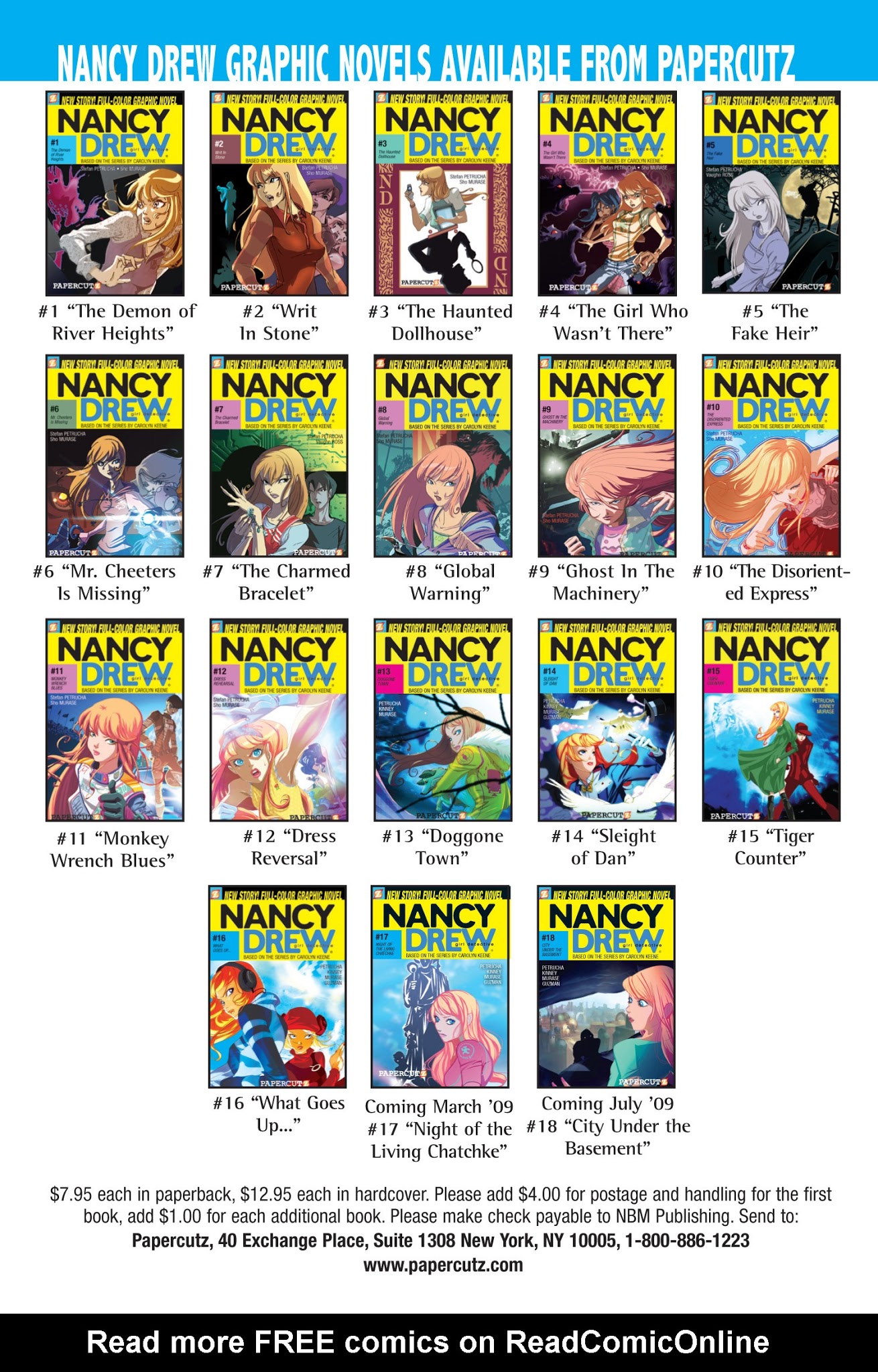 Read online Nancy Drew comic -  Issue #16 - 3