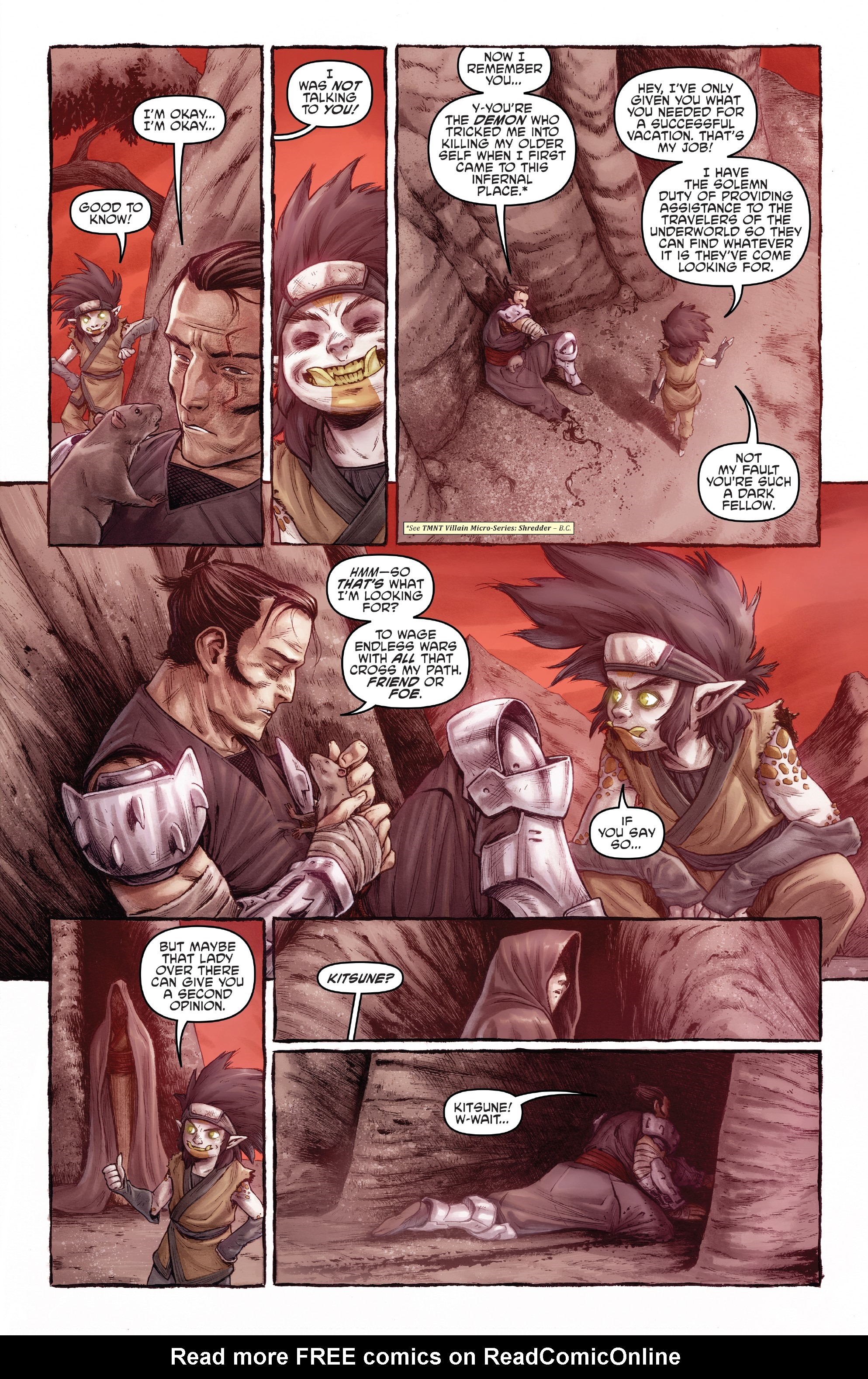 Read online Teenage Mutant Ninja Turtles: Shredder in Hell comic -  Issue #2 - 19