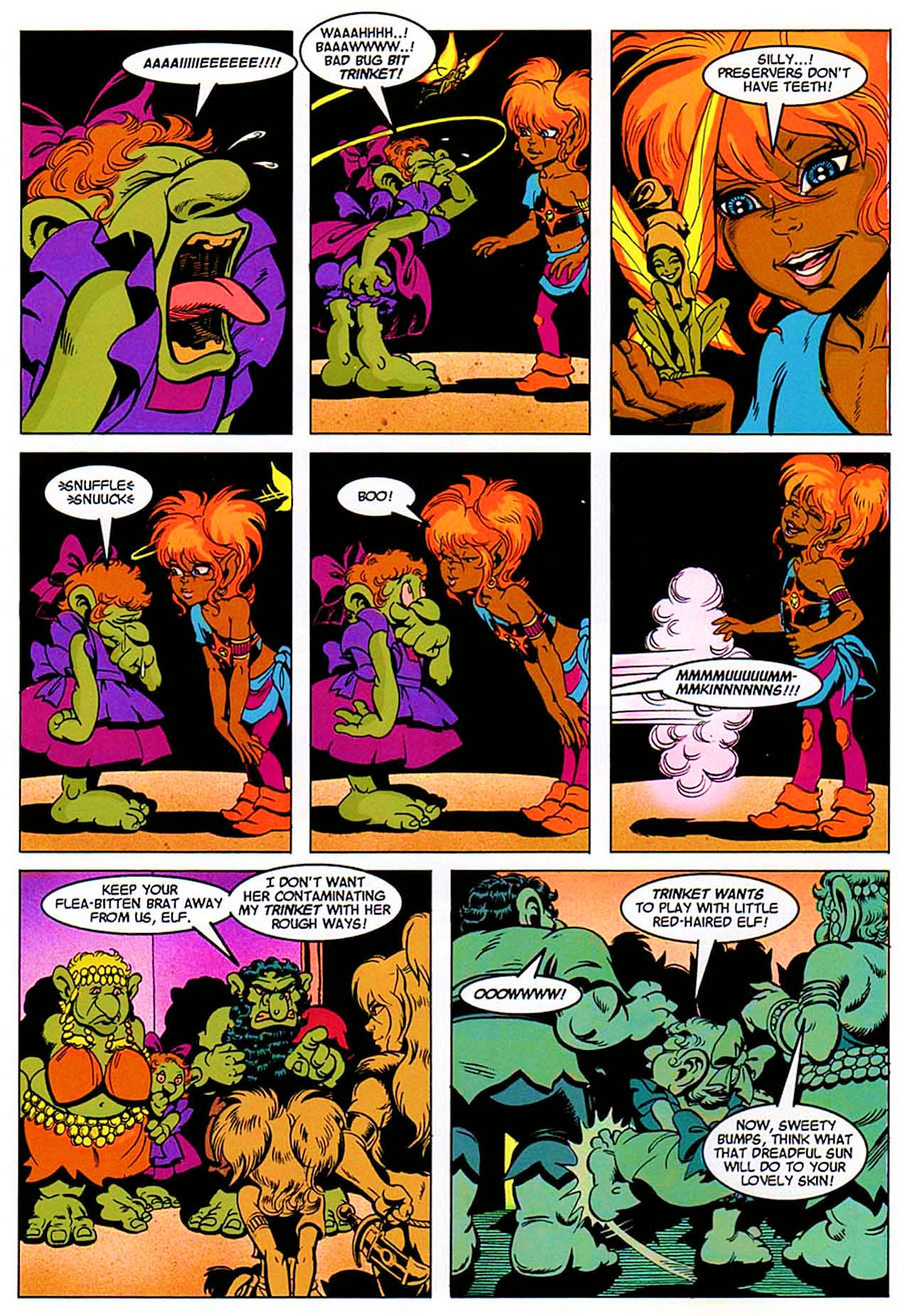Read online ElfQuest: Kings of the Broken Wheel comic -  Issue #4 - 11