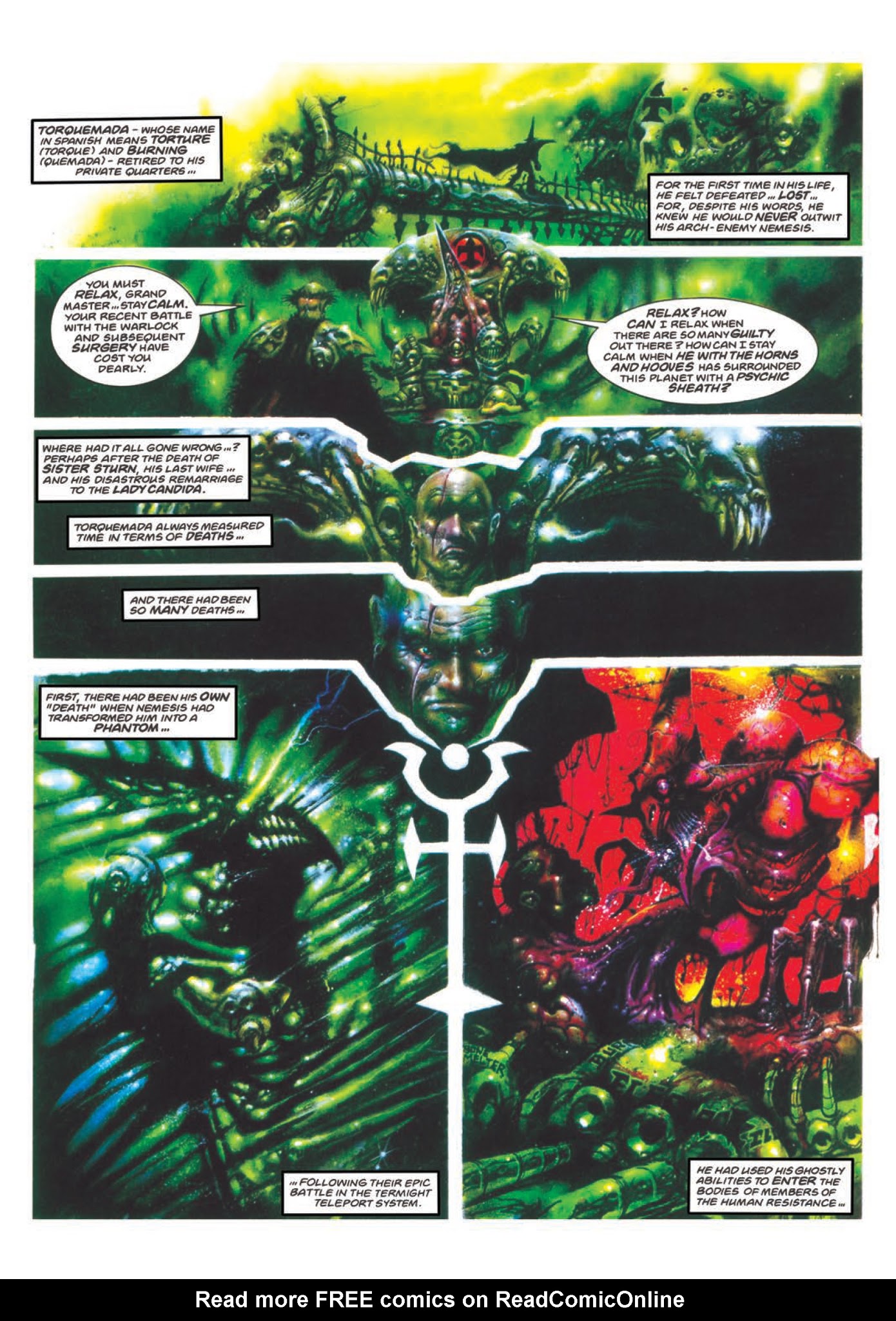 Read online The Complete Nemesis The Warlock comic -  Issue # TPB 3 - 132