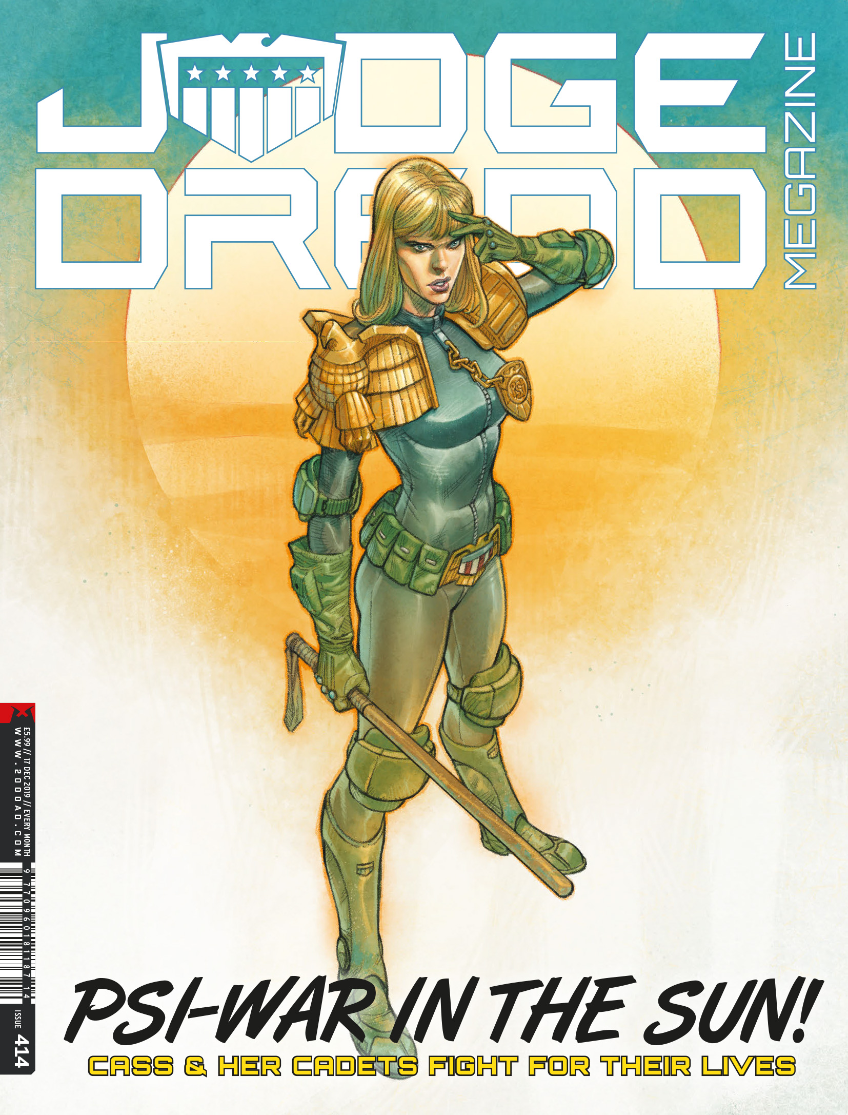 Read online Judge Dredd Megazine (Vol. 5) comic -  Issue #414 - 1
