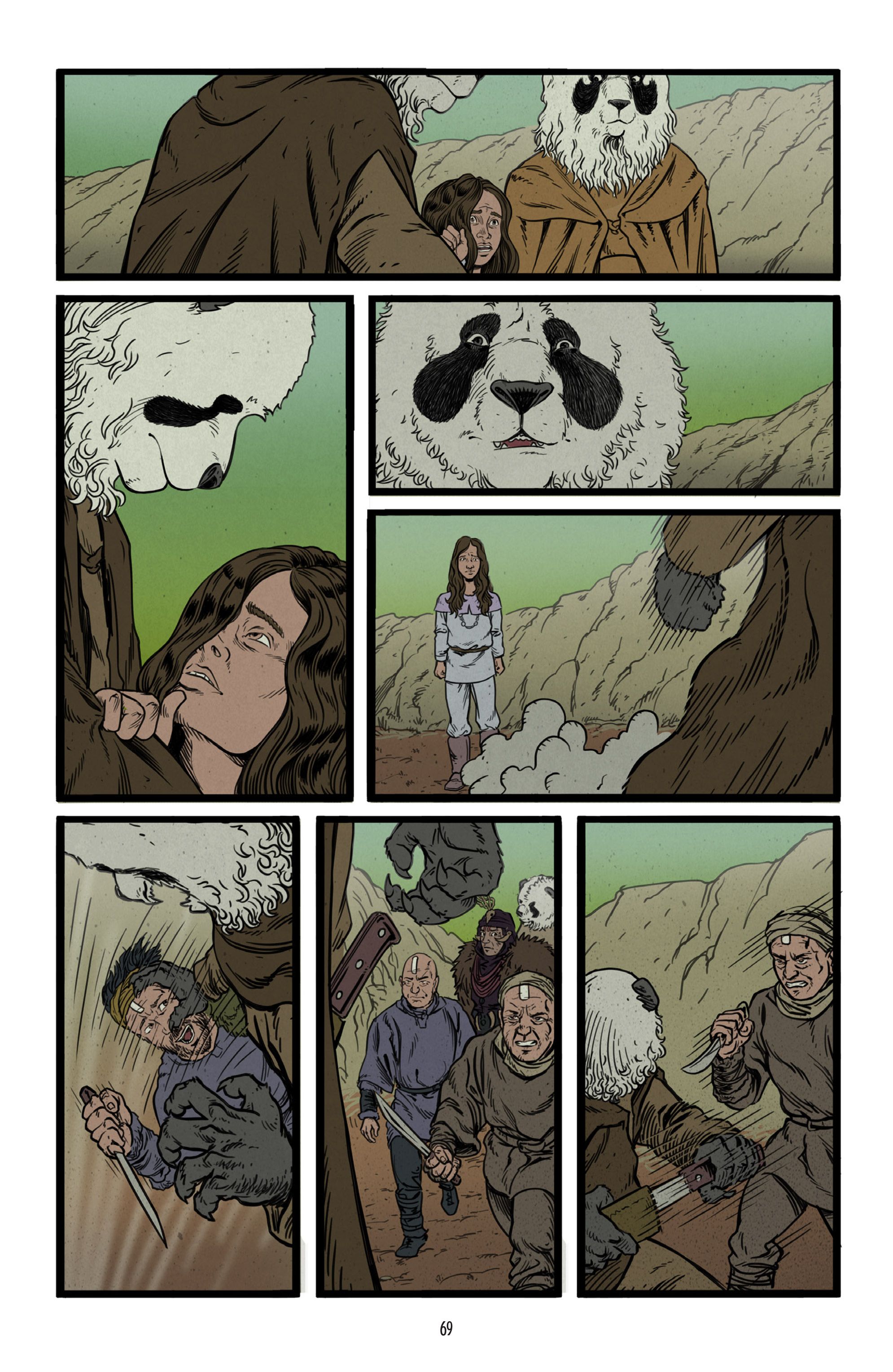 Read online Wastelander Panda comic -  Issue # TPB - 72