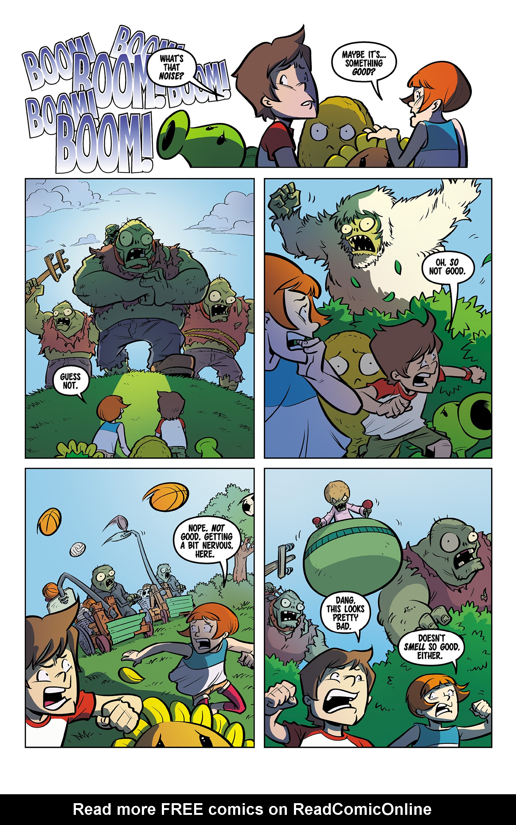 Read online Plants vs. Zombies: Lawnmageddon comic -  Issue #6 - 10
