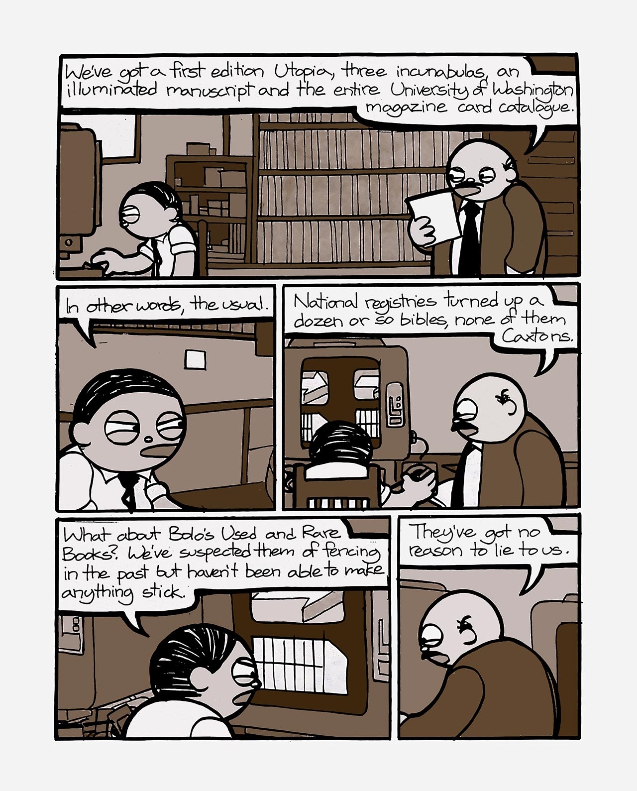 Read online Bookhunter comic -  Issue # TPB - 77