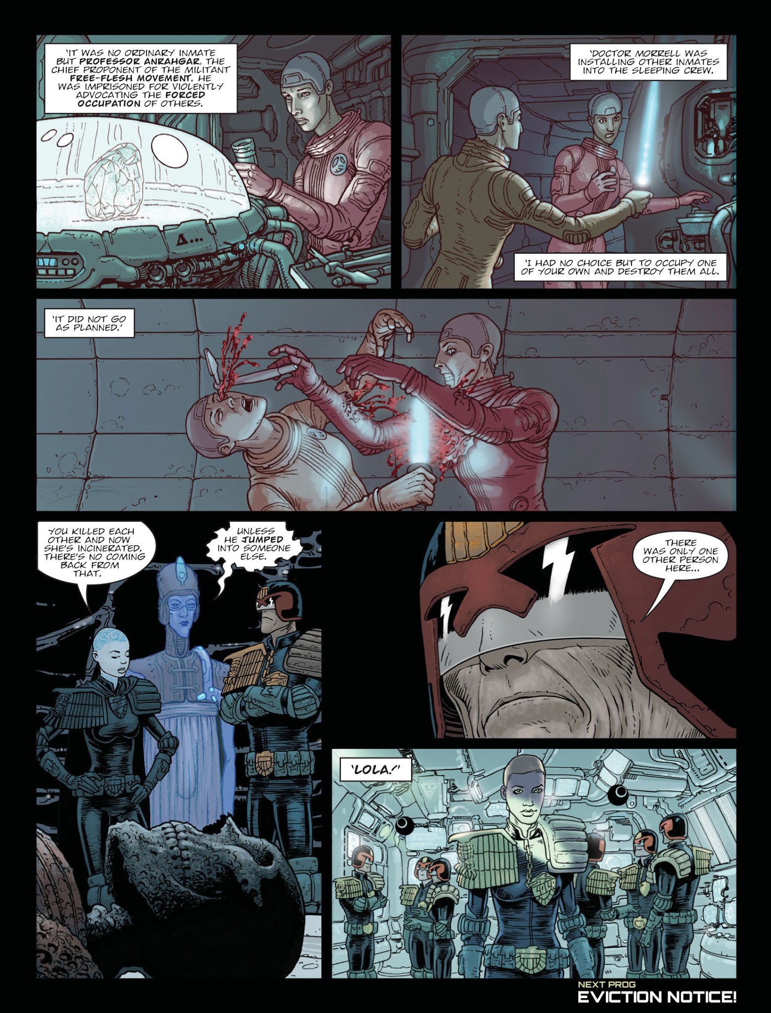 Read online 2000 AD comic -  Issue #2071 - 8