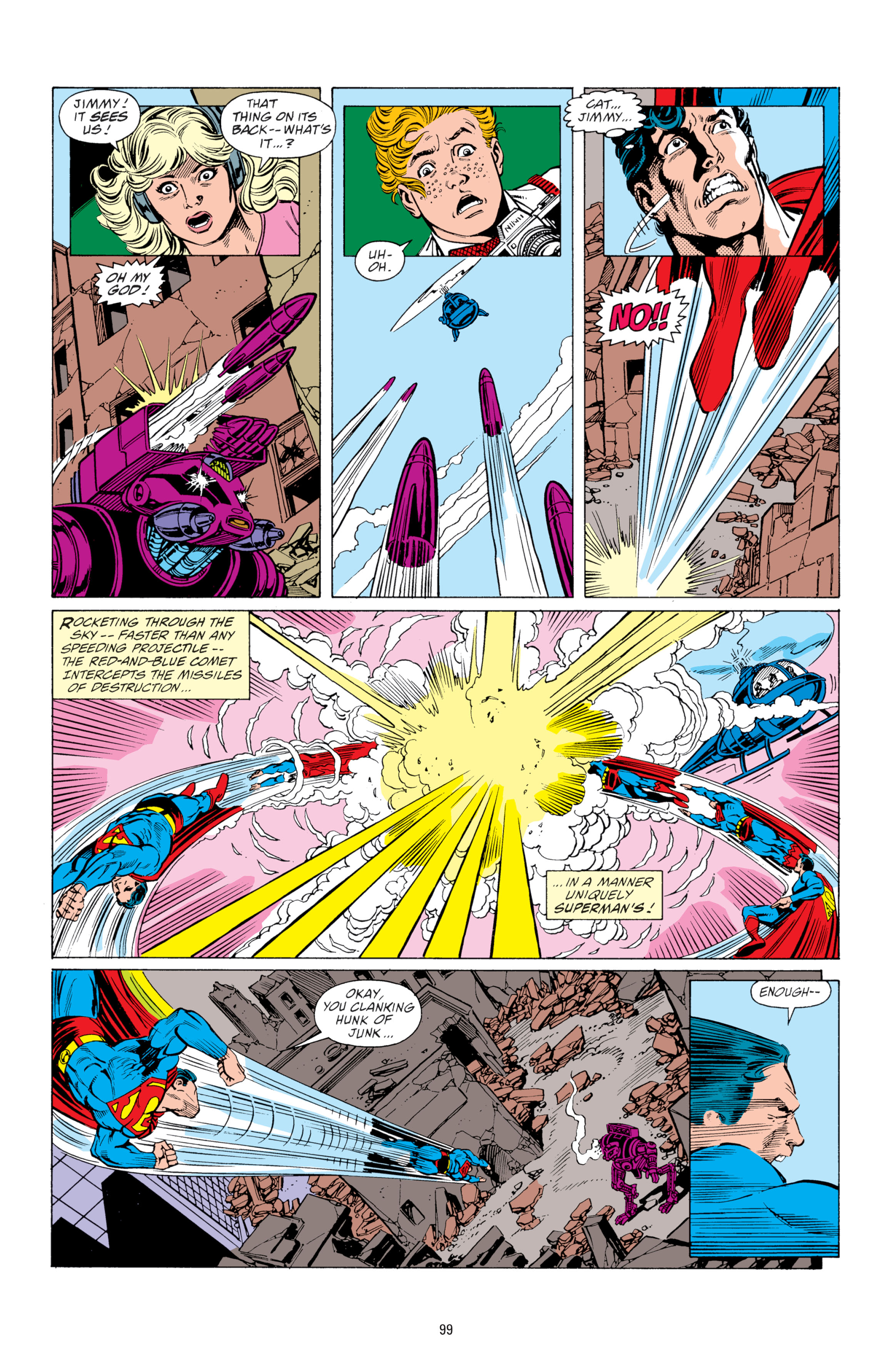 Read online Adventures of Superman: George Pérez comic -  Issue # TPB (Part 1) - 98