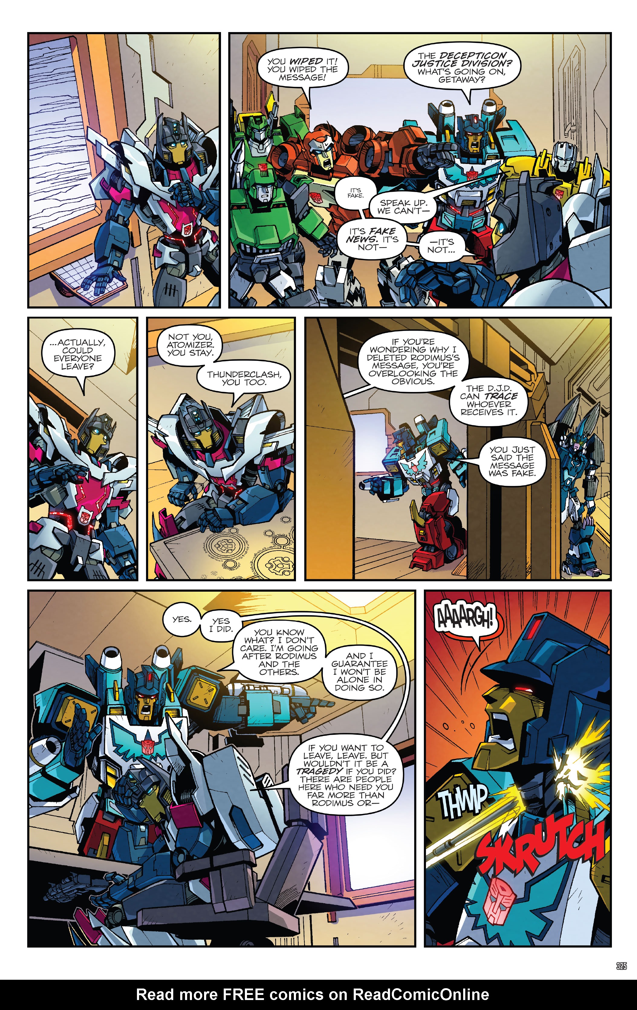 Read online Transformers: The IDW Collection Phase Three comic -  Issue # TPB 3 (Part 4) - 12