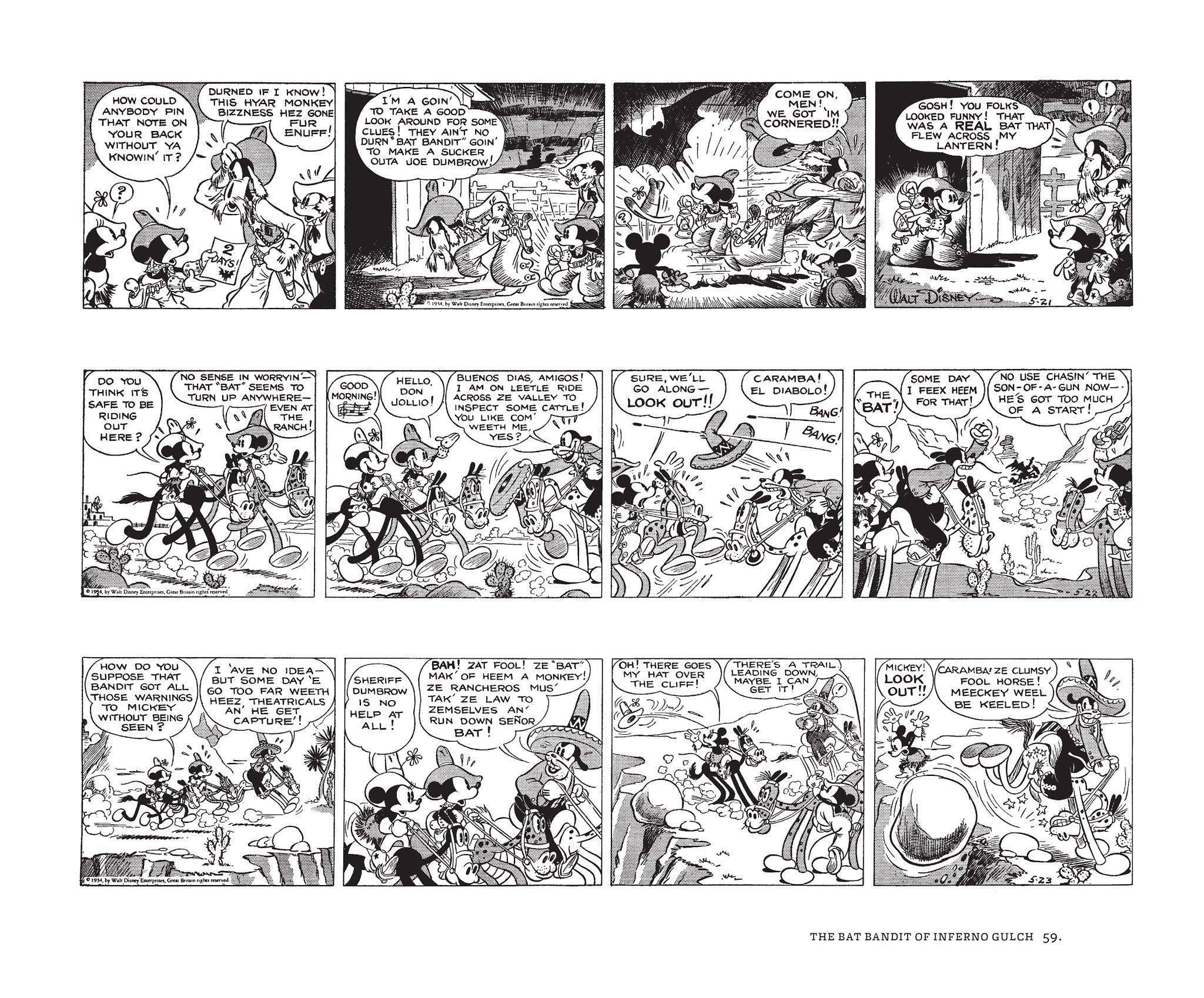 Read online Walt Disney's Mickey Mouse by Floyd Gottfredson comic -  Issue # TPB 3 (Part 1) - 59