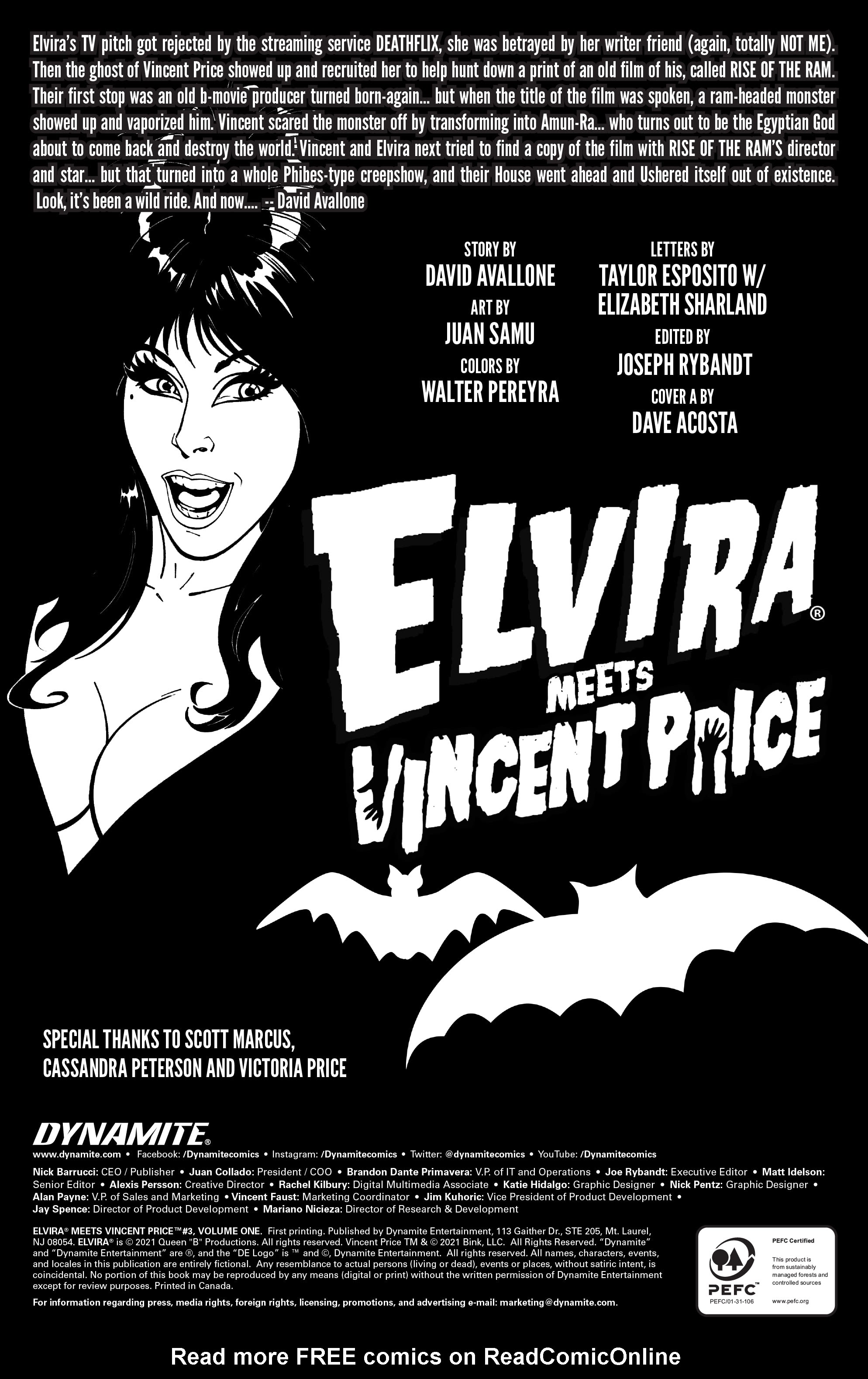 Read online Elvira Meets Vincent Price comic -  Issue #3 - 5