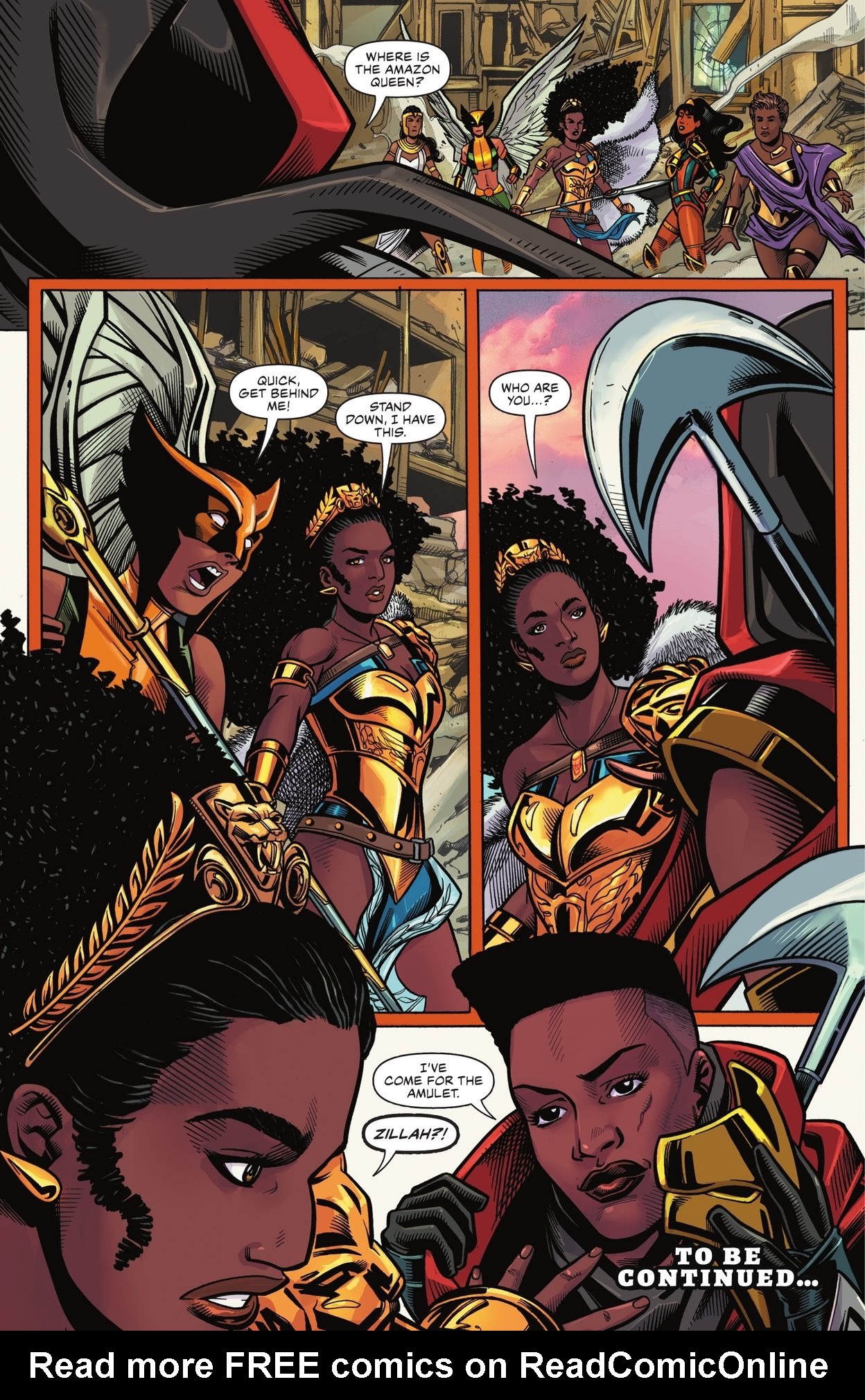 Read online Nubia: Queen of the Amazons comic -  Issue #2 - 24
