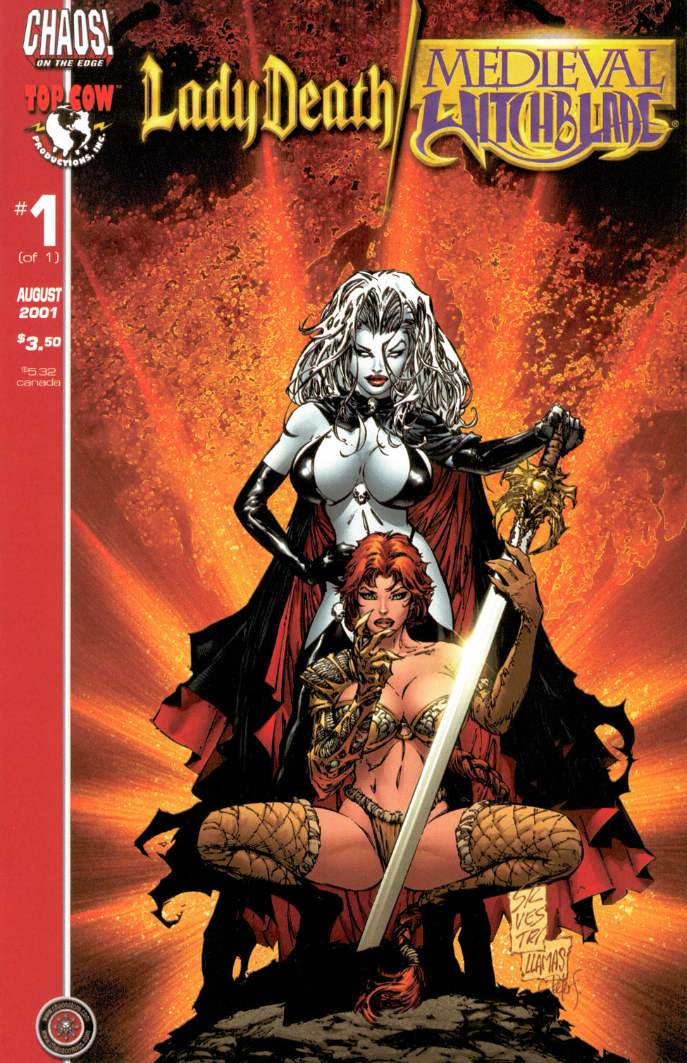 Read online Lady Death/Medieval Witchblade comic -  Issue #1 - 1