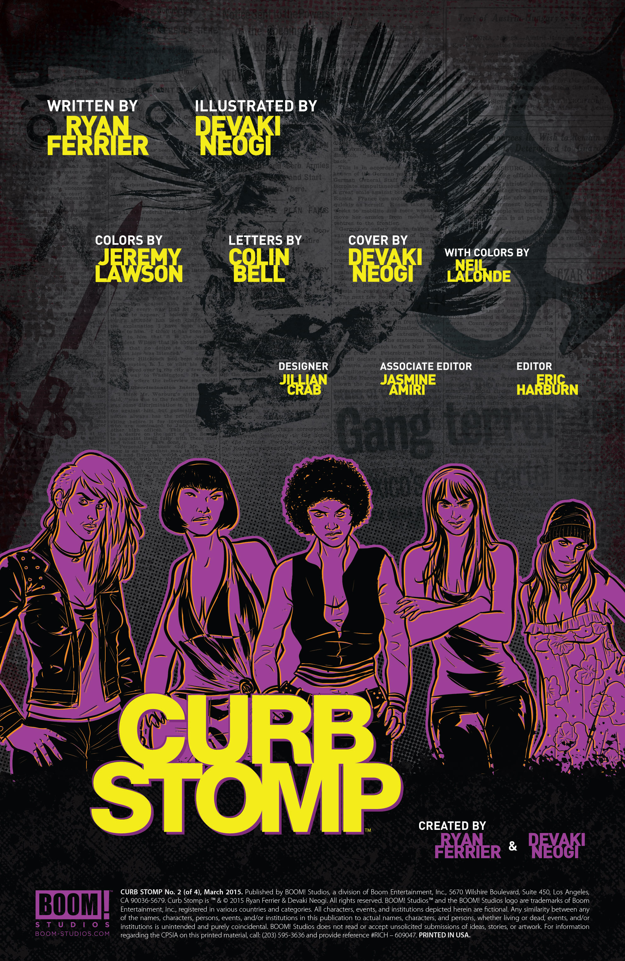 Read online Curb Stomp comic -  Issue #2 - 2