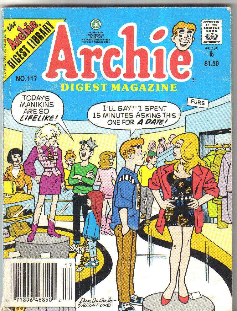 Read online Archie Digest Magazine comic -  Issue #117 - 1