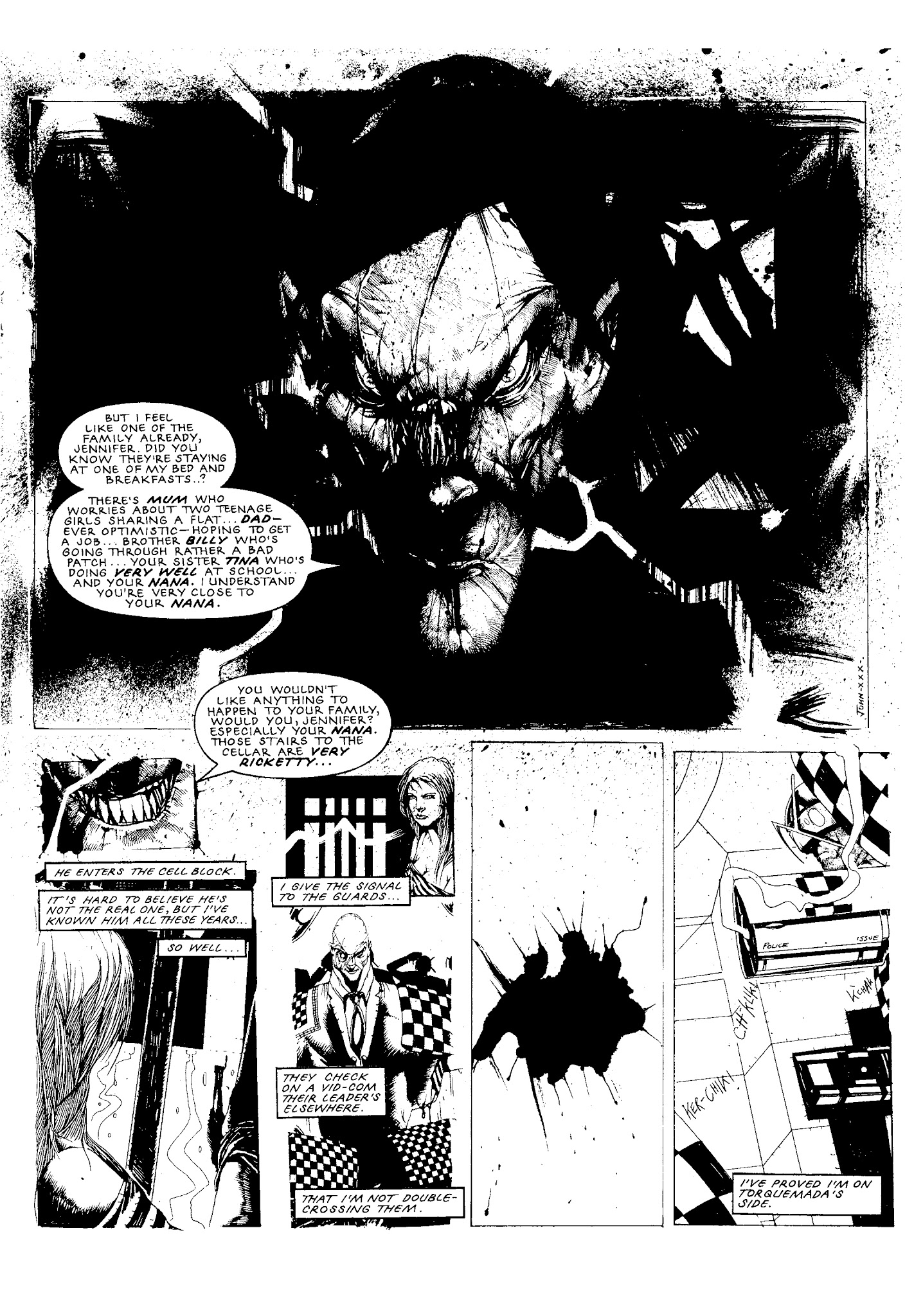 Read online The Complete Nemesis The Warlock comic -  Issue # TPB 3 - 100