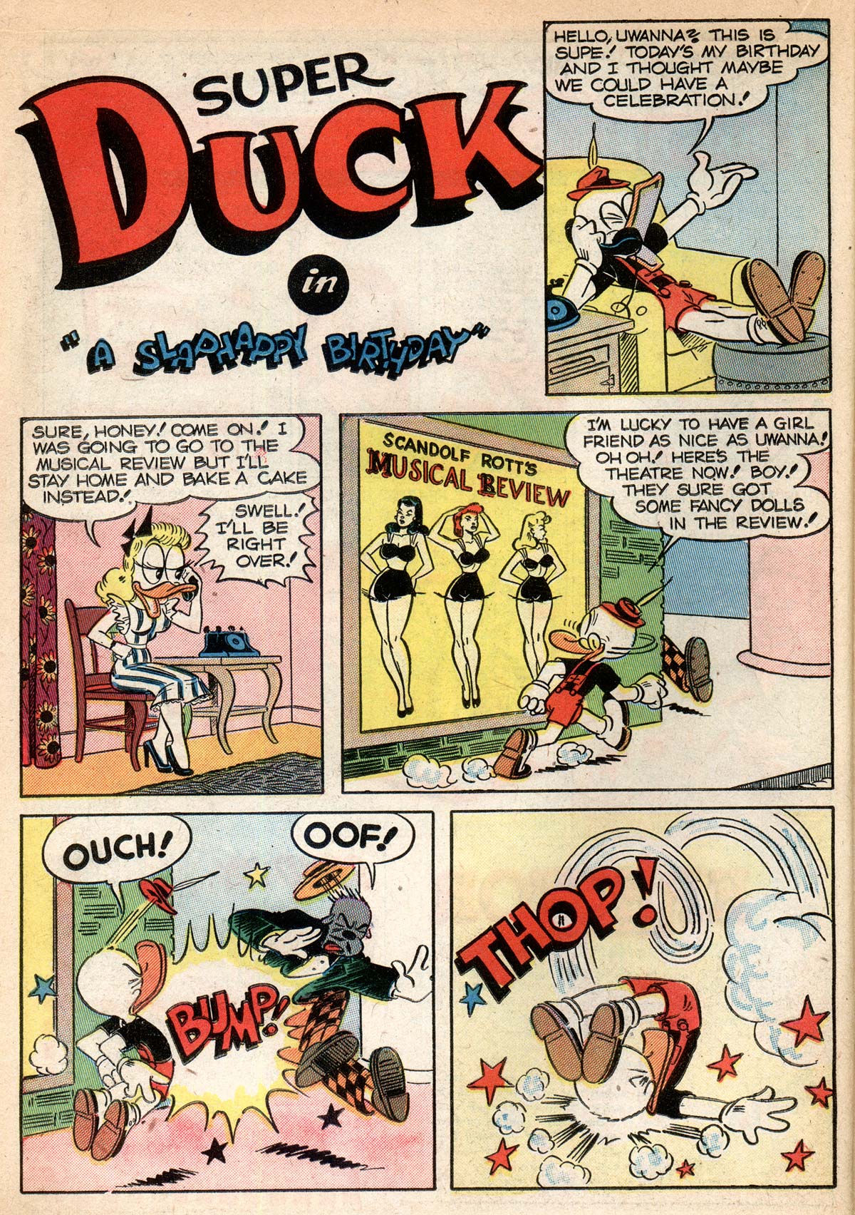 Read online Super Duck Comics comic -  Issue #35 - 22