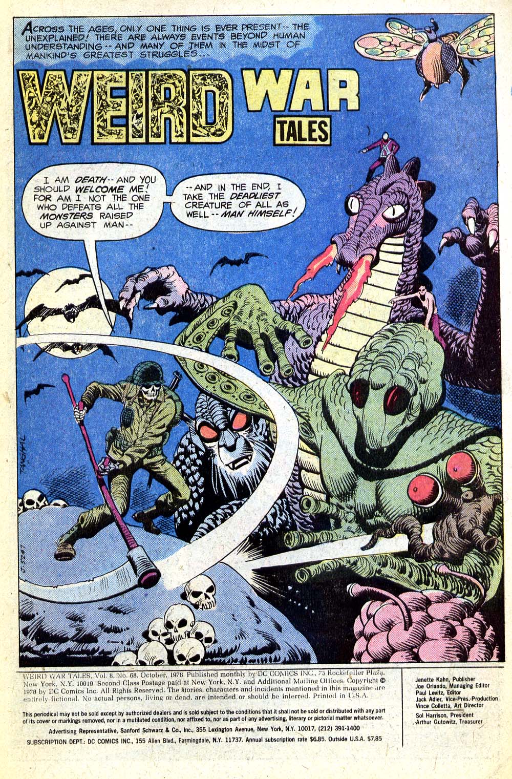 Read online Weird War Tales (1971) comic -  Issue #68 - 3