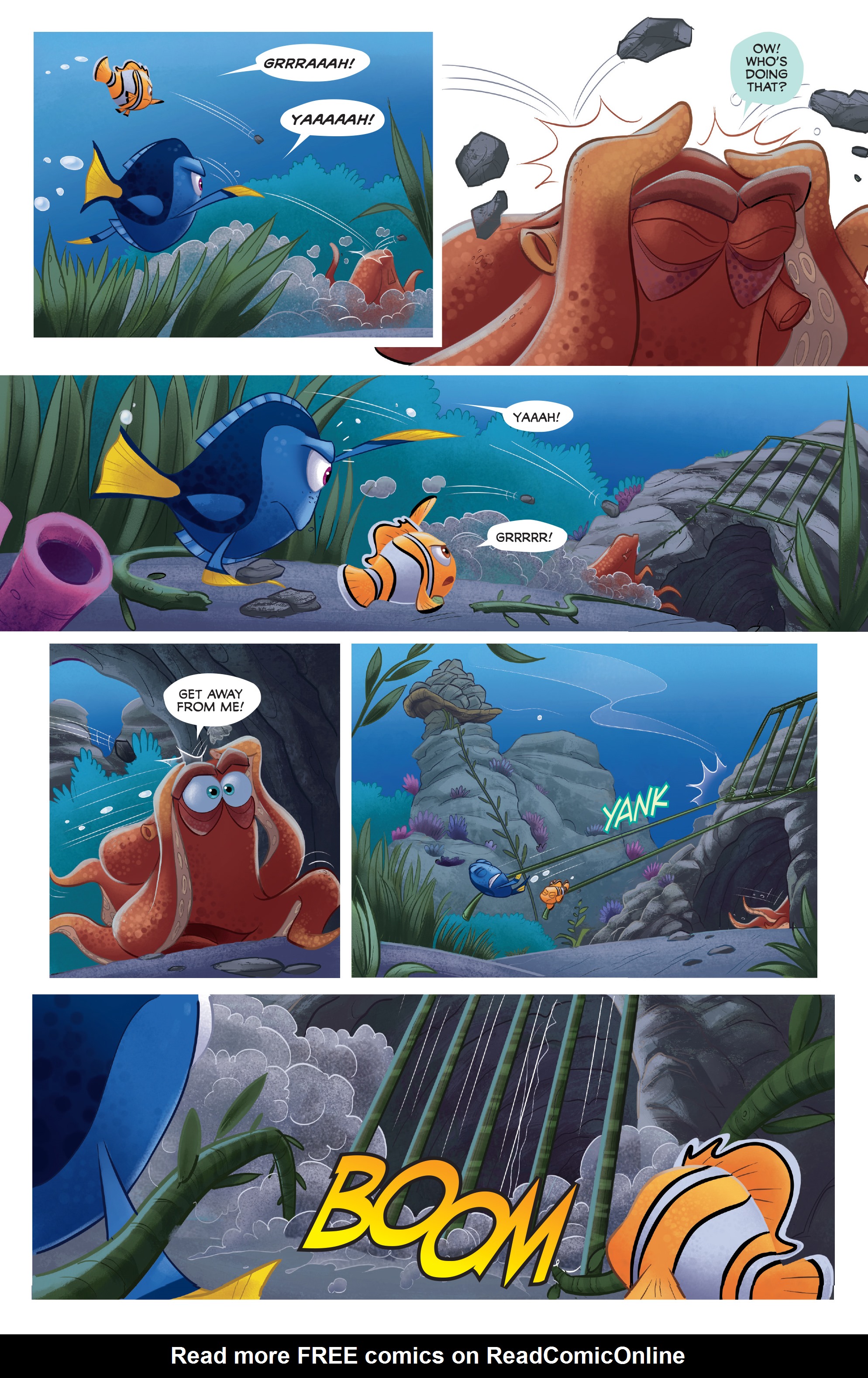 Read online Disney Pixar Finding Dory comic -  Issue #4 - 17